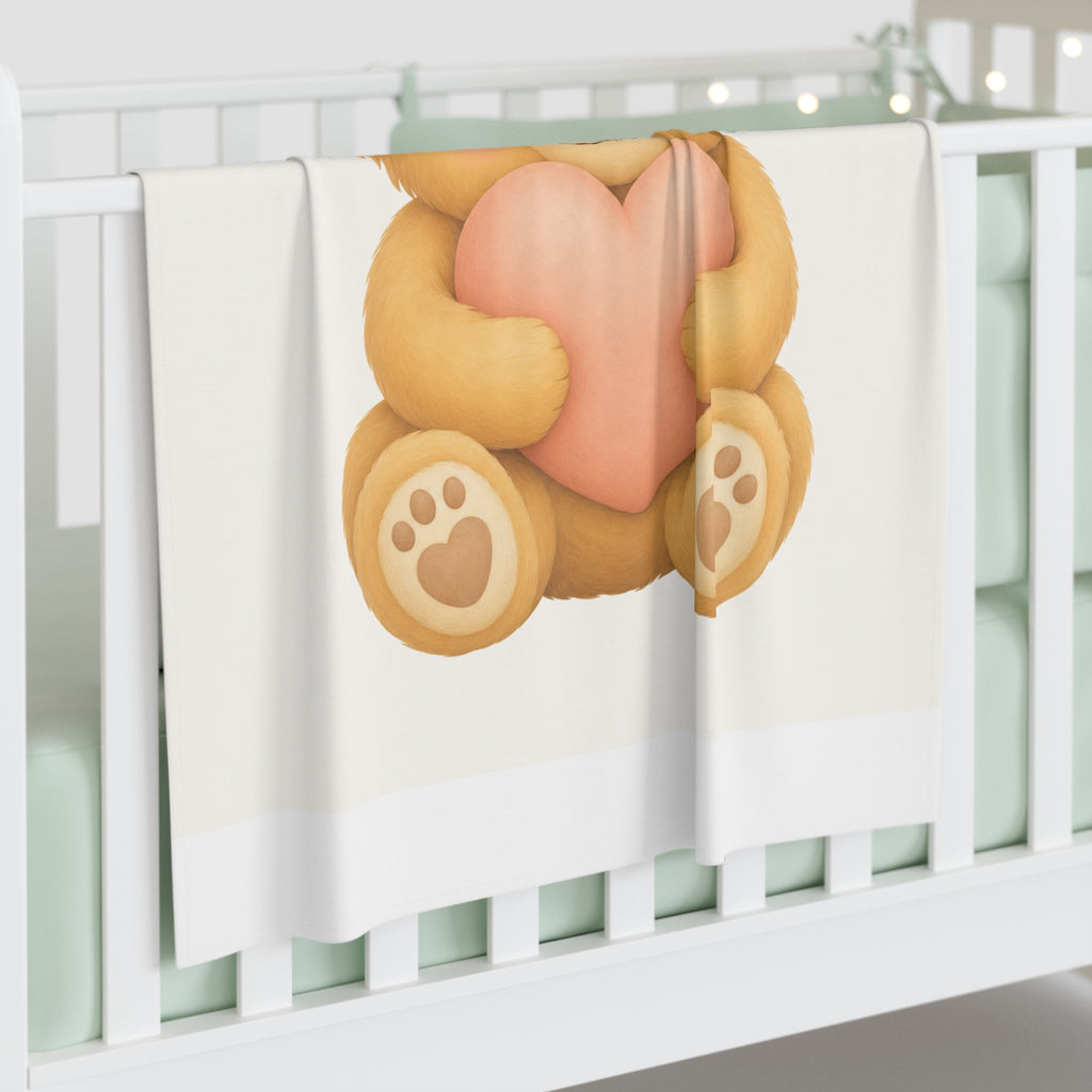 Cozy Bear Baby Swaddle Blanket — Nureli Kids
