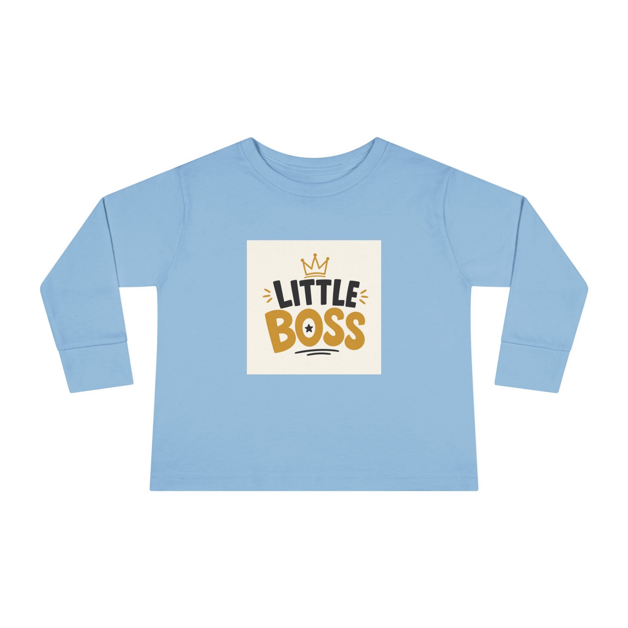 Little Boss Toddler Long-Sleeve Tee from the Nureli collection, view 3