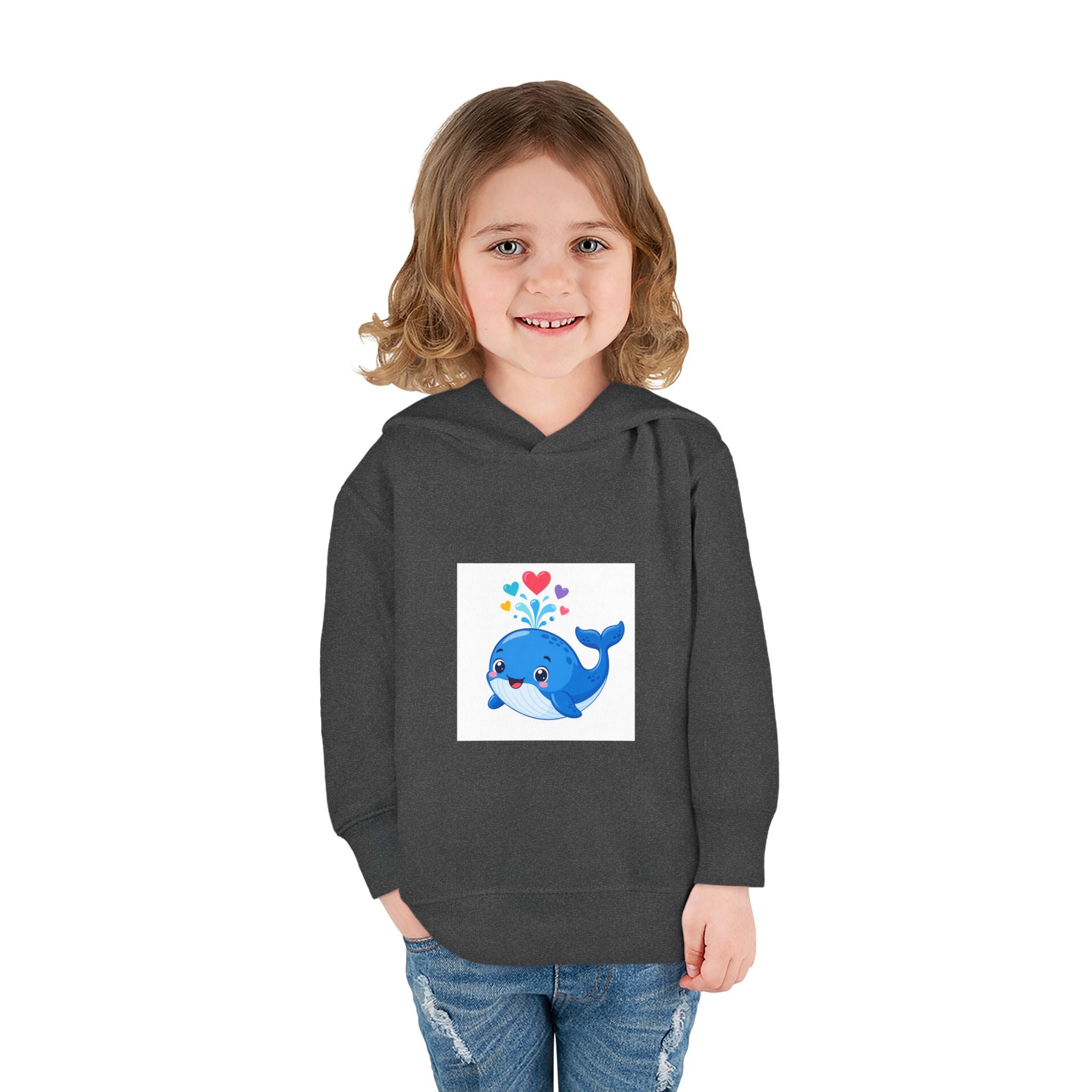 Happy Whale Toddler Hoodie — Nureli Kids
