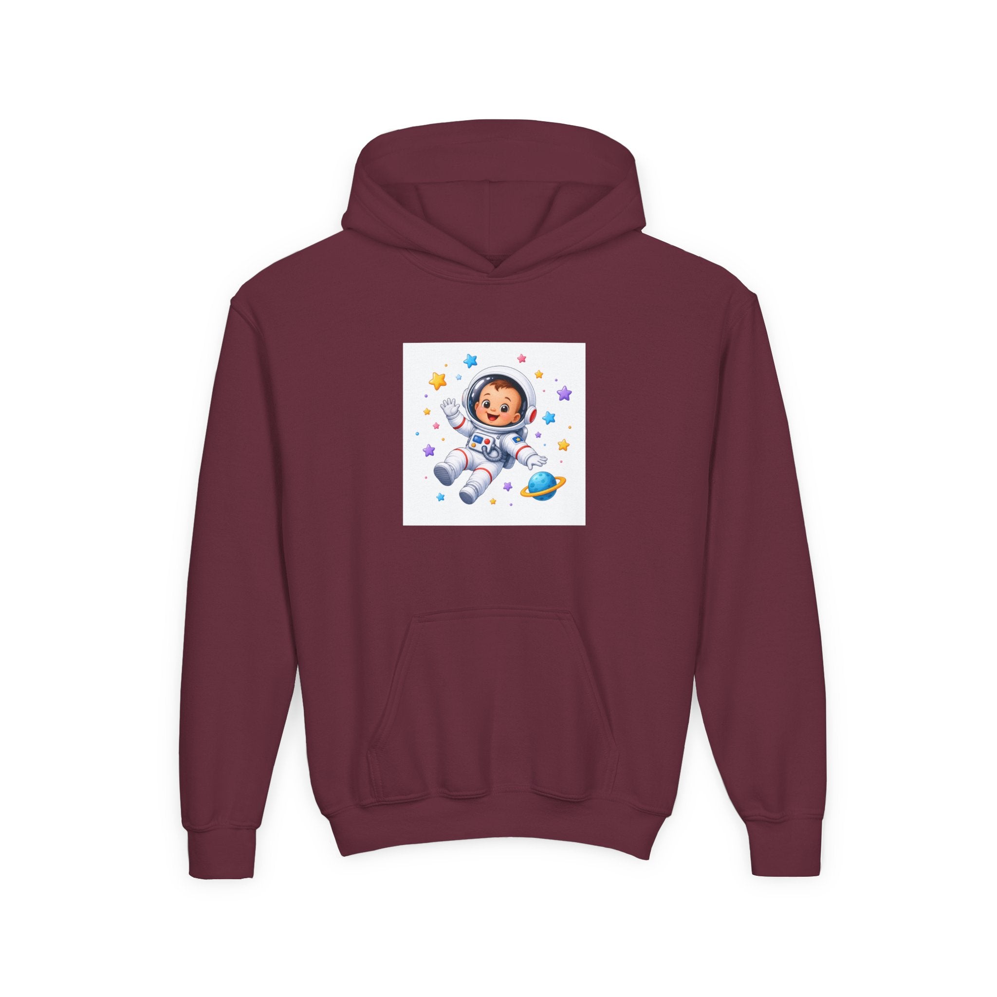 Little Astronaut soft toddler hoodie from the Nureli collection, view 6