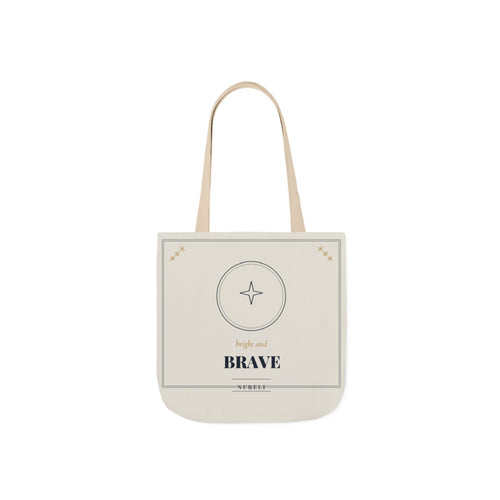 Bright and Brave canvas tote bag from the Nureli collection