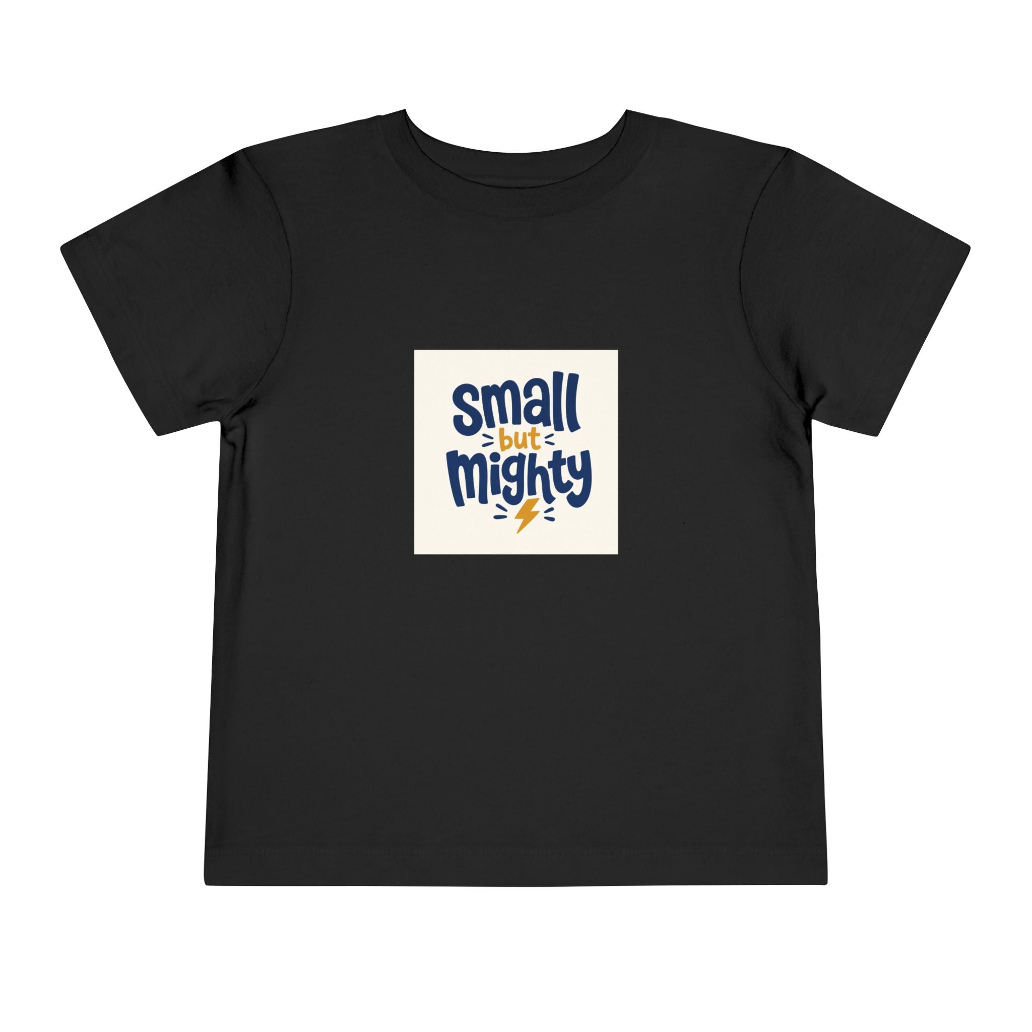 Small But Mighty Toddler T-Shirt from the Nureli collection, view 3