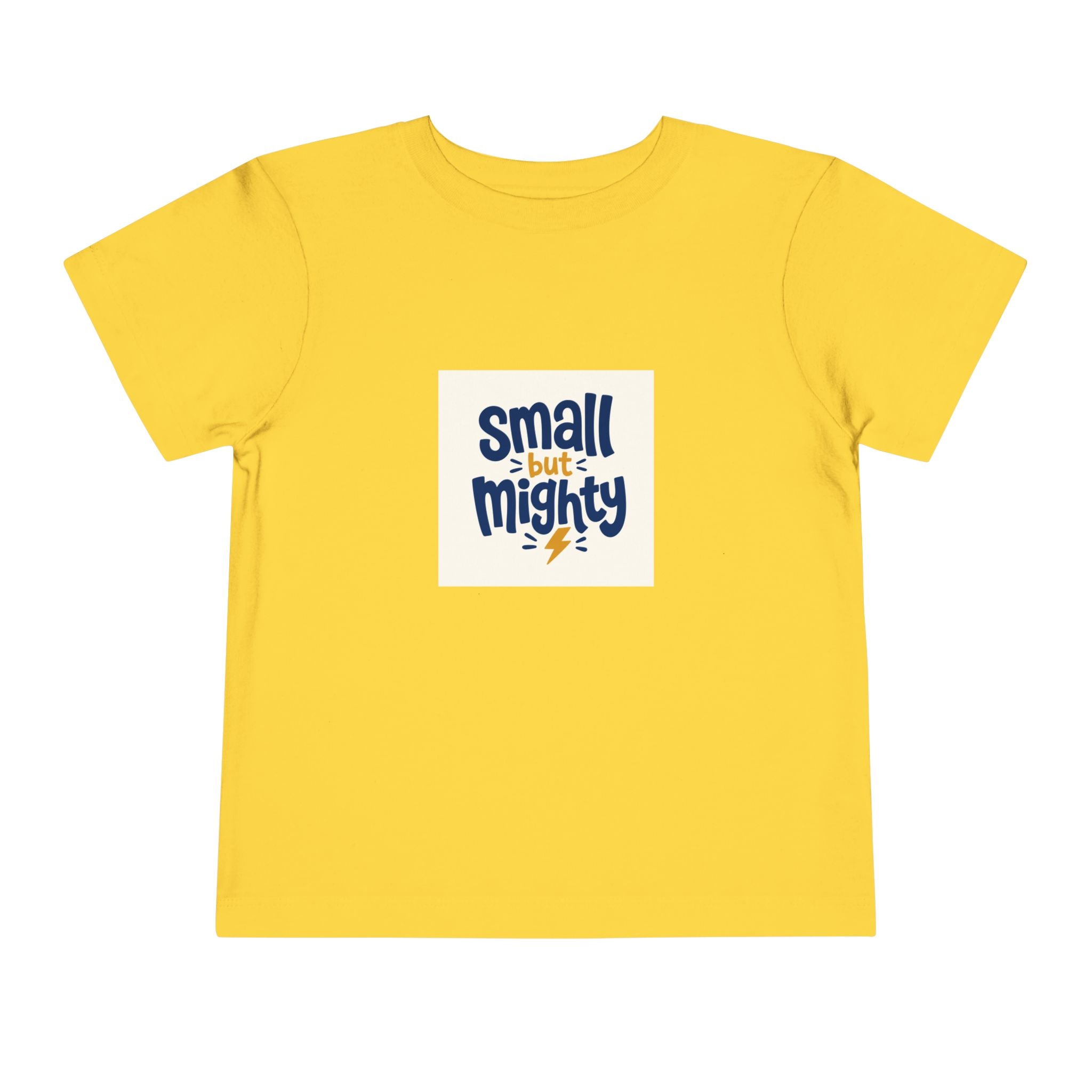 Small But Mighty Toddler T-Shirt from the Nureli collection, view 7