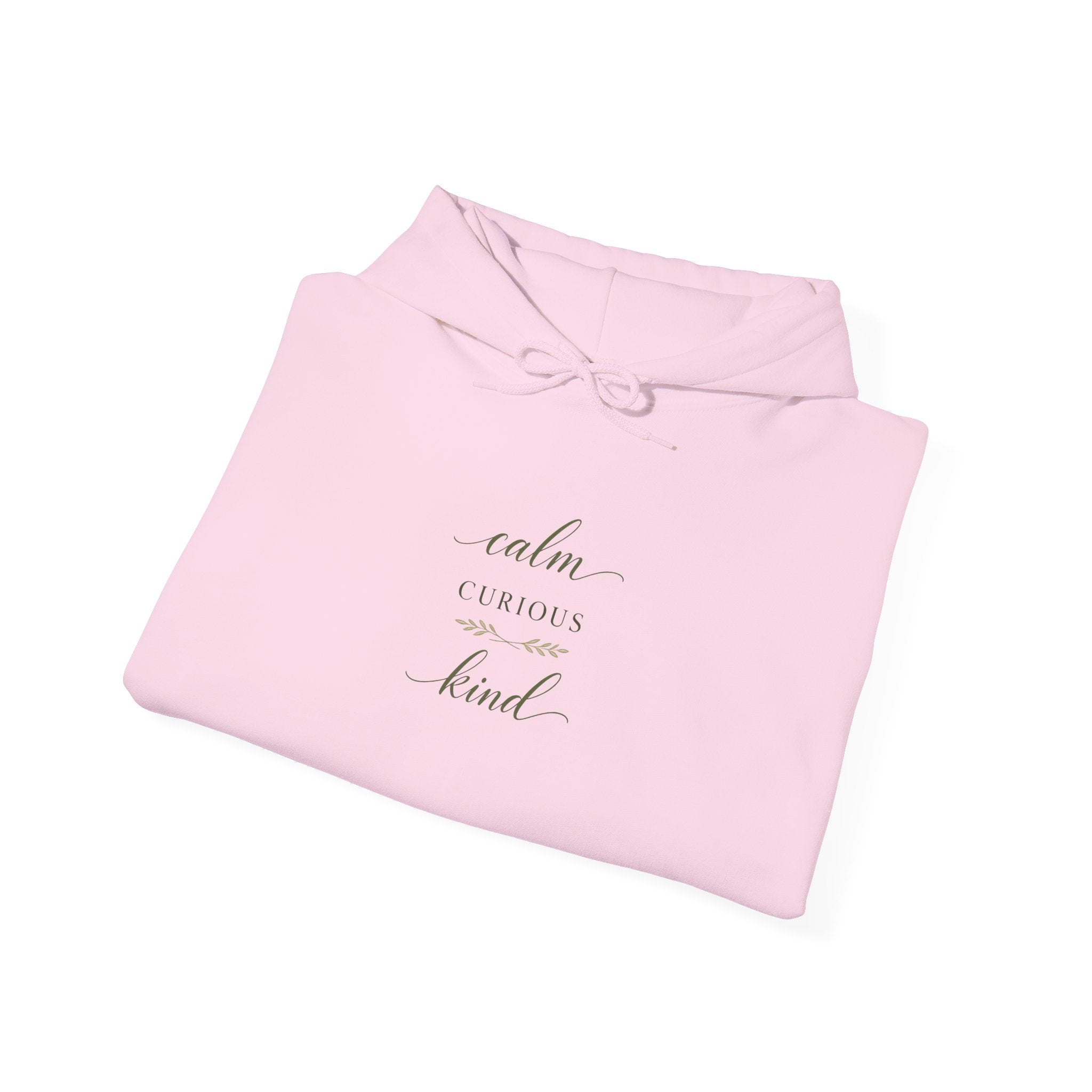 Calm, Curious, Kind Hoodie