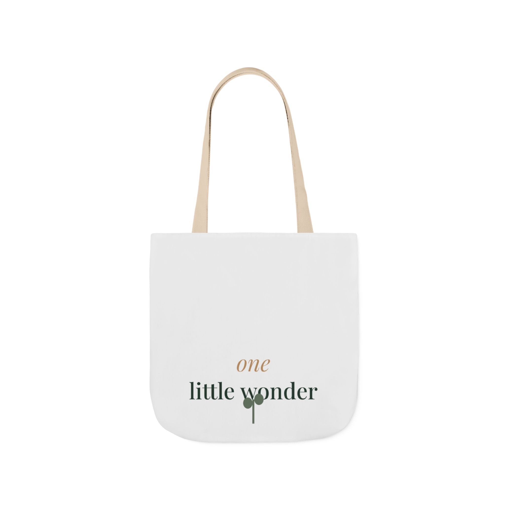 One little wonder Tote canvas tote bag from the Nureli collection, view 6
