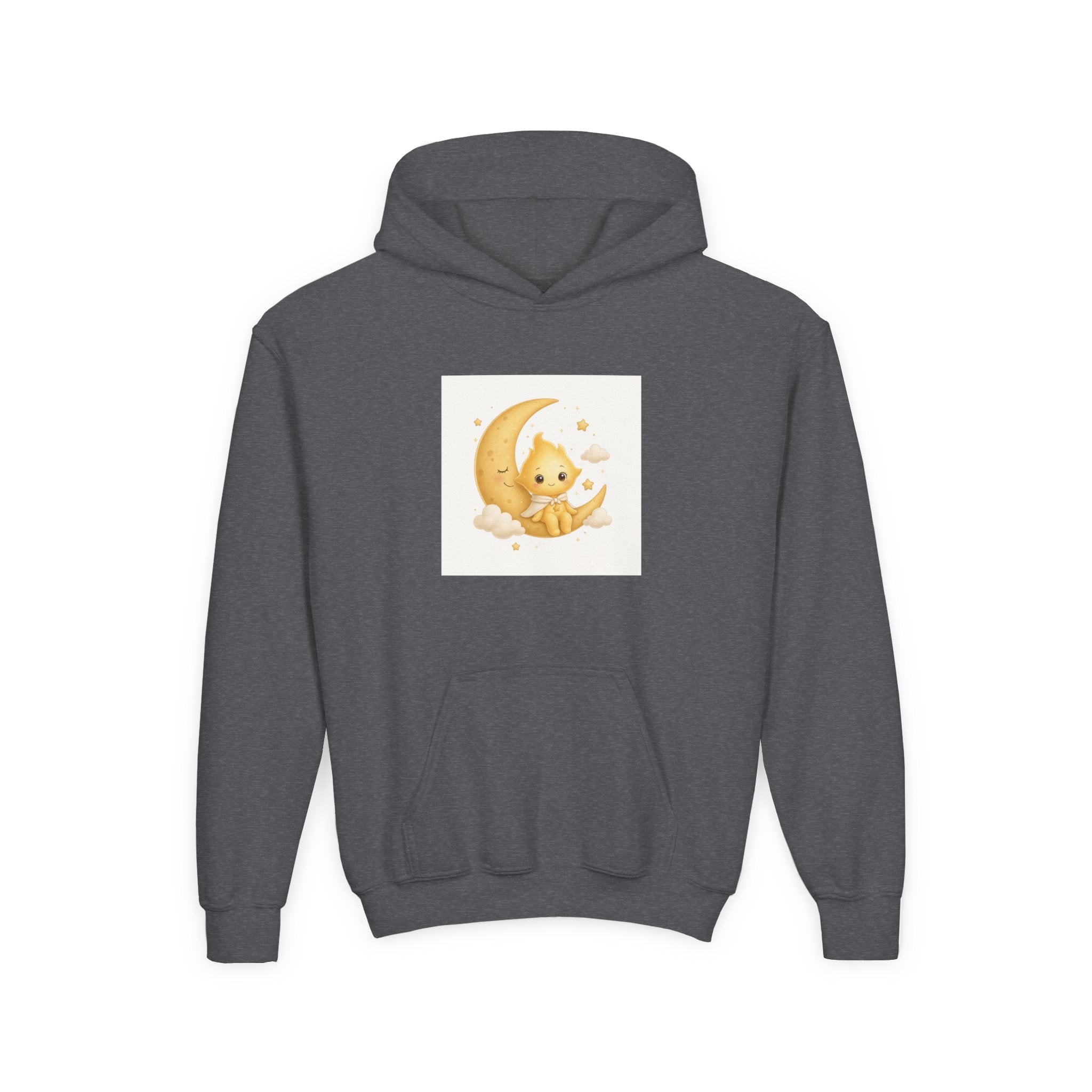 Lumi on the Moon soft toddler hoodie from the Nureli collection, view 9