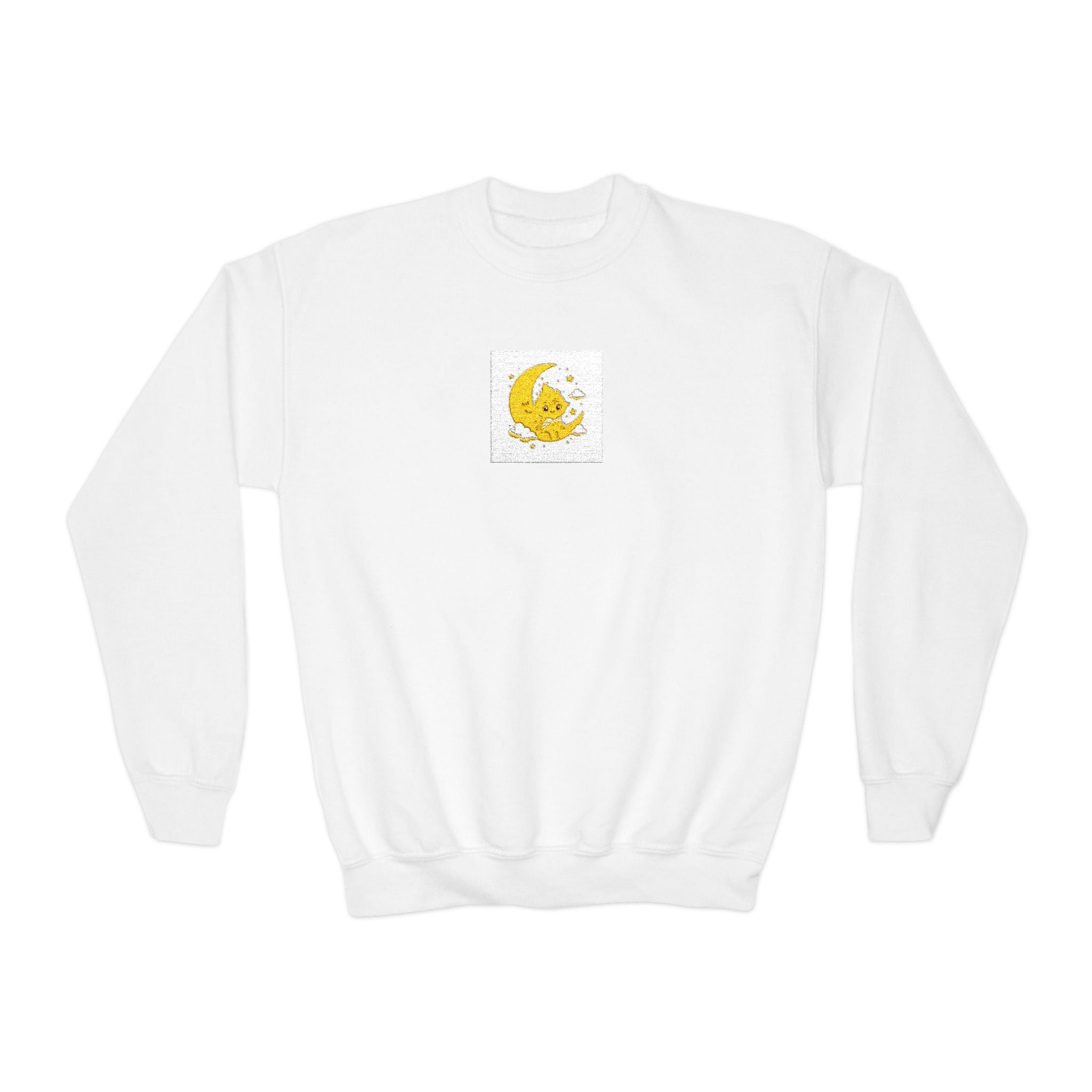 Lumi on the Moon kids crewneck sweatshirt by Nureli Kids