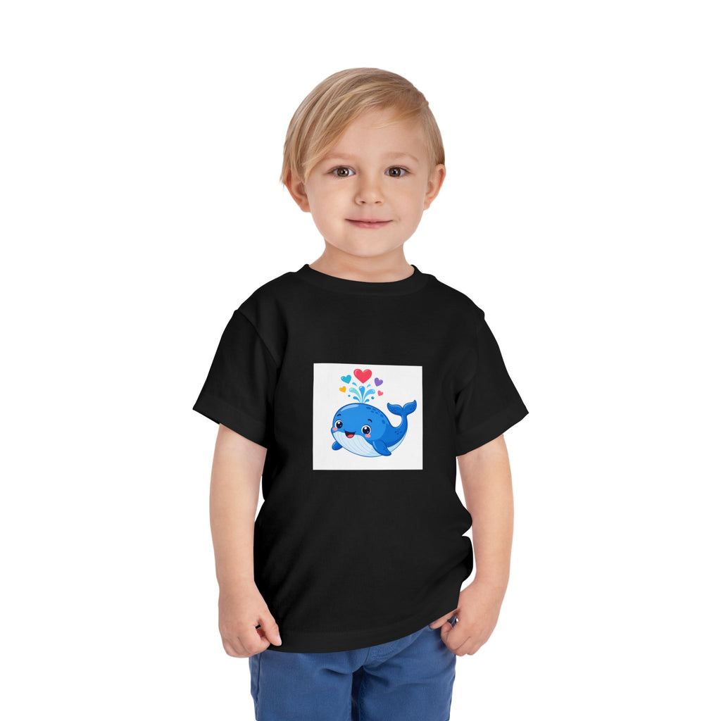 Happy Whale Toddler T-Shirt — Nureli Kids