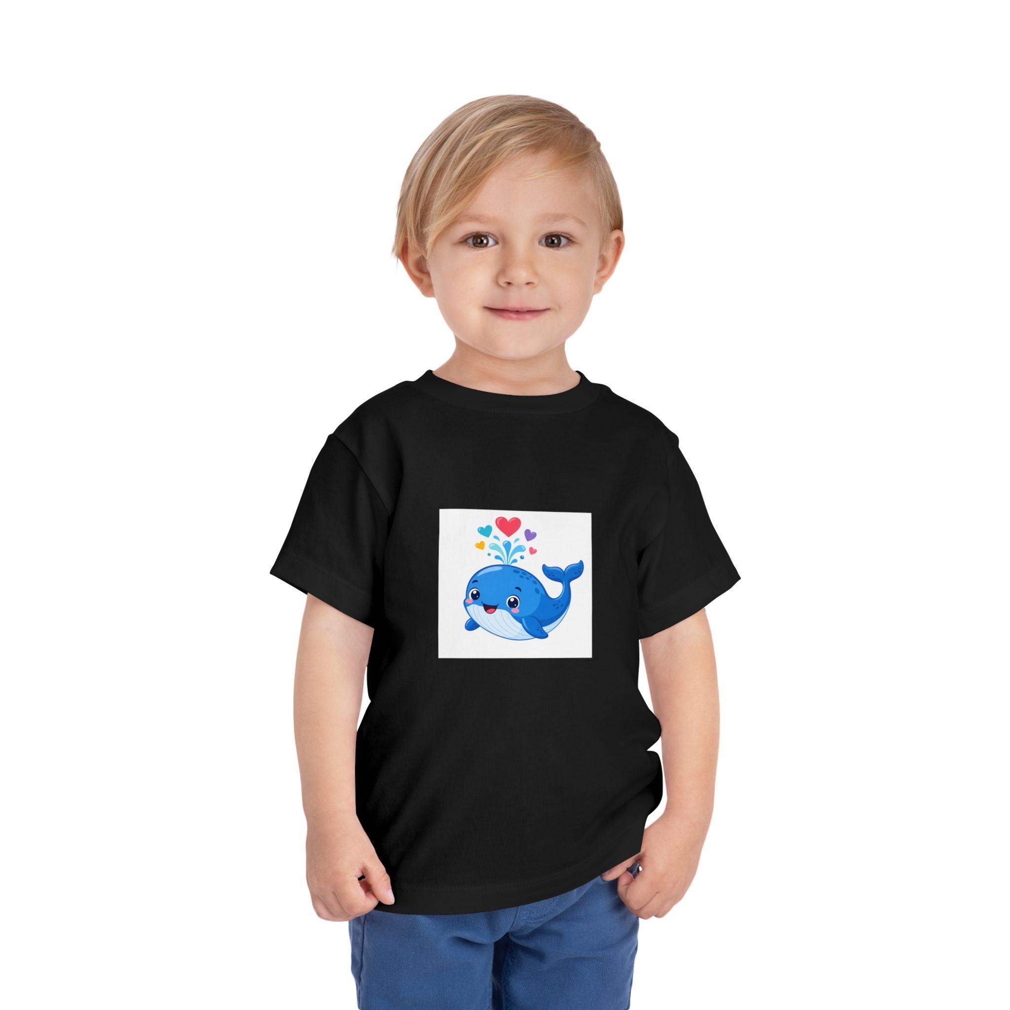 Happy Whale Toddler T-Shirt — Nureli Kids