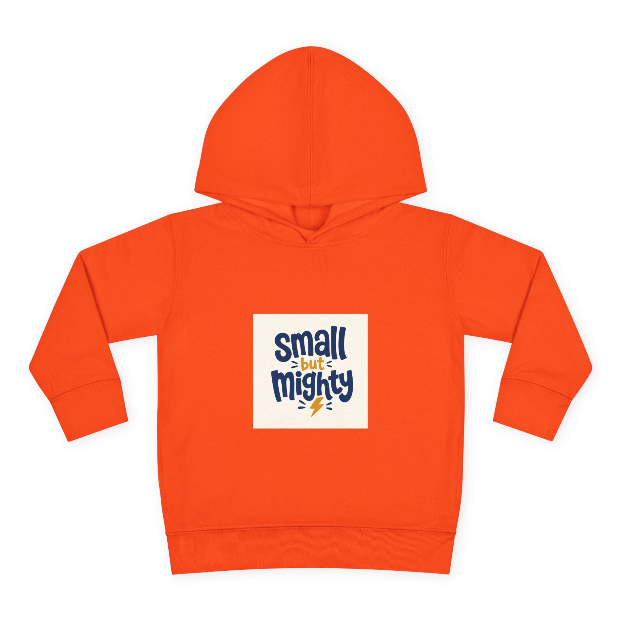 Small But Mighty Toddler Hoodie from the Nureli collection, view 2
