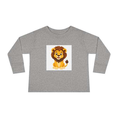 Brave Little Lion kids long-sleeve tee from the Nureli collection, view 2
