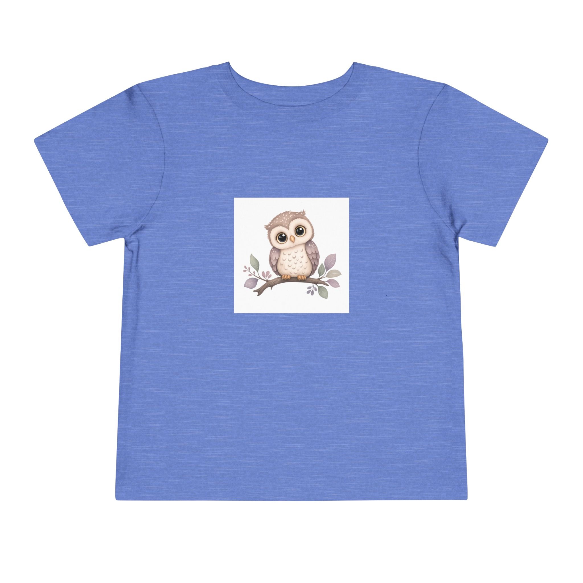 Wise Little Owl soft toddler tee from the Nureli collection, view 11