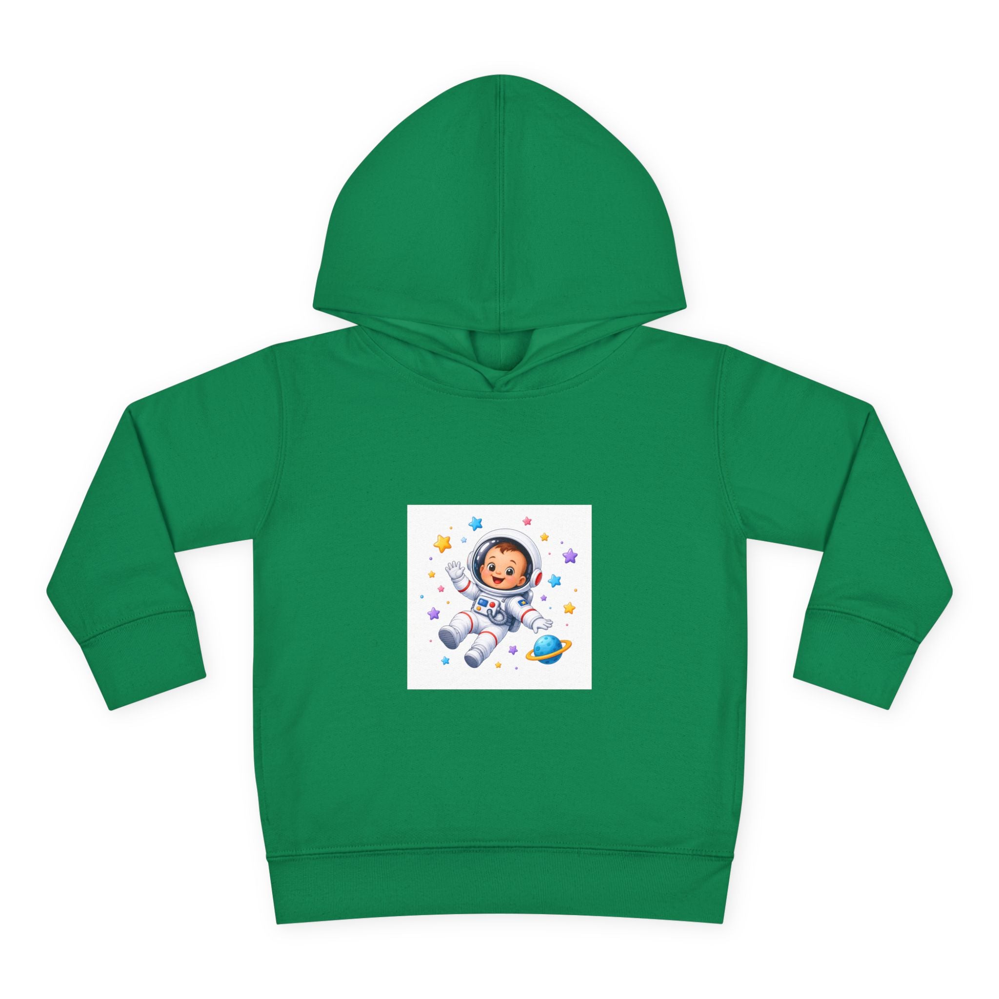 Little Astronaut soft toddler hoodie from the Nureli collection, view 4