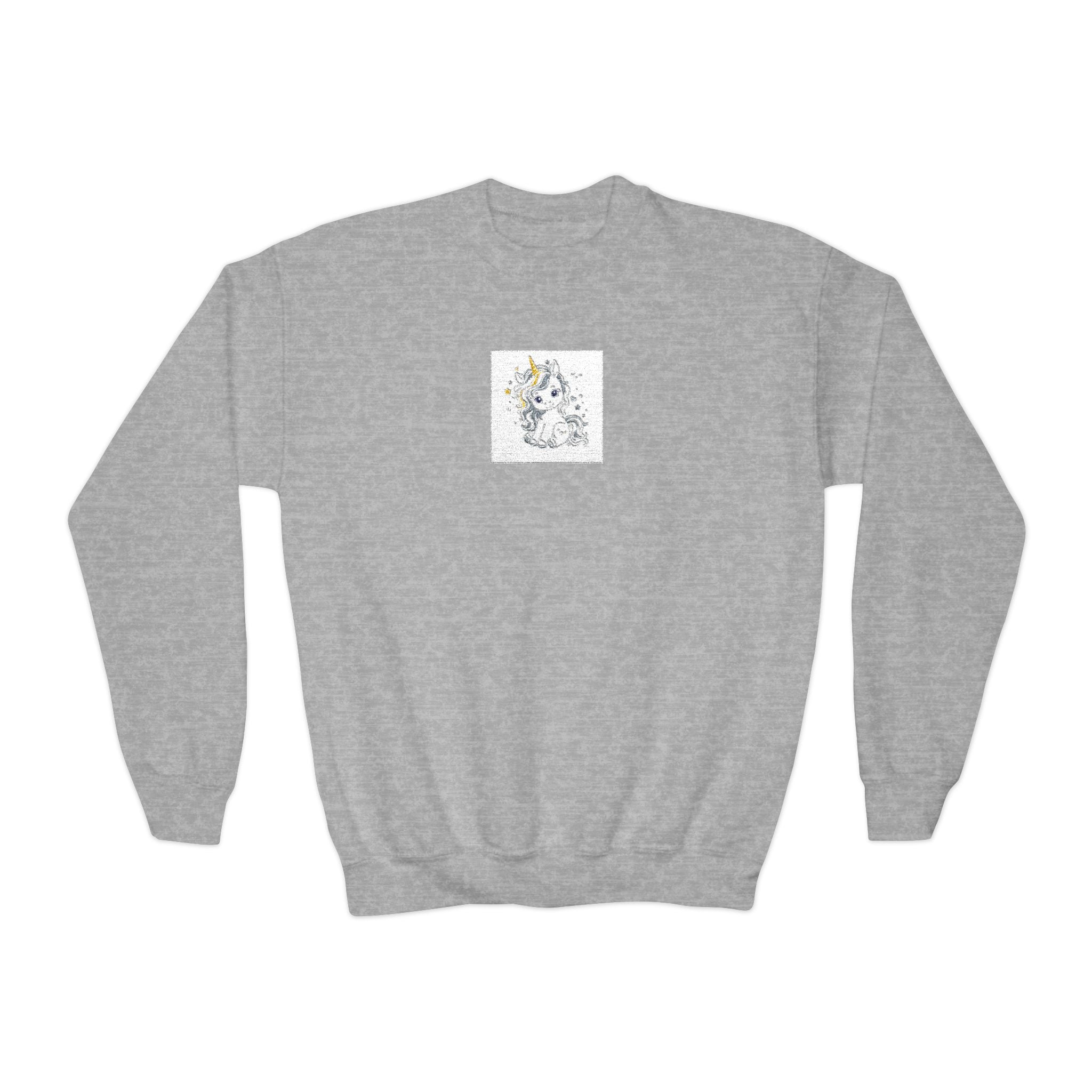 Dreamy Unicorn kids crew sweatshirt from the Nureli collection, view 3