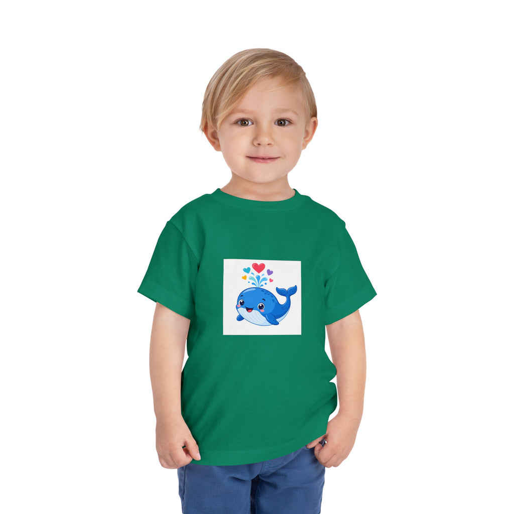 Happy Whale Toddler T-Shirt — Nureli Kids