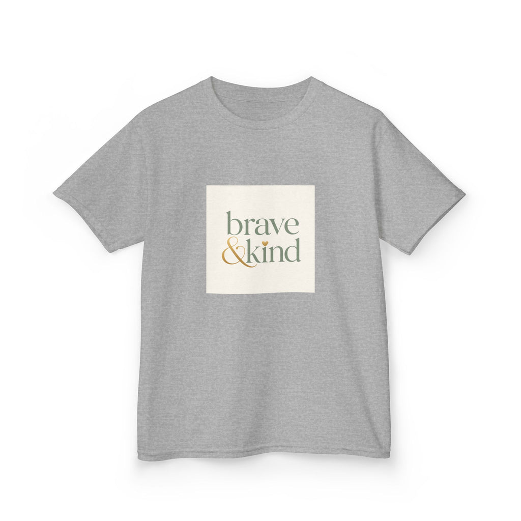 Brave And Kind Kids T-Shirt - Nureli Kids