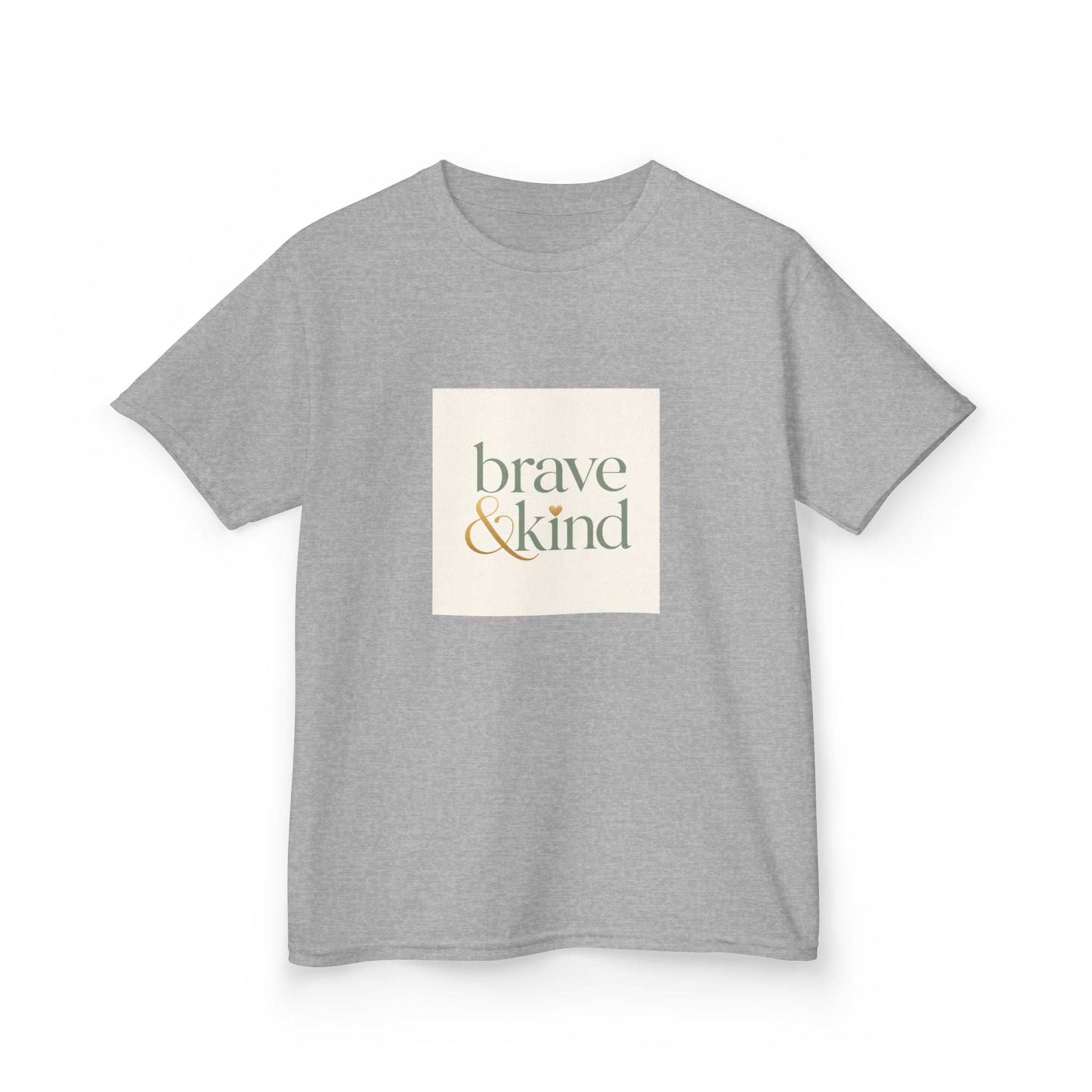 Brave And Kind Kids T-Shirt - Nureli Kids