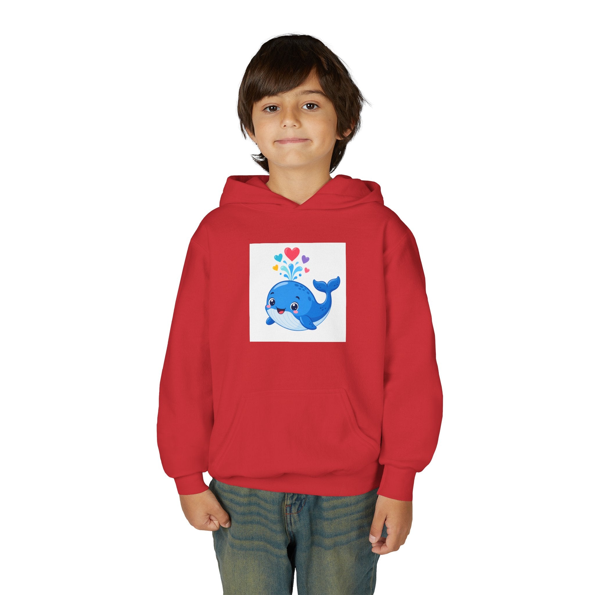Happy Whale Kids Hoodie — Nureli Kids