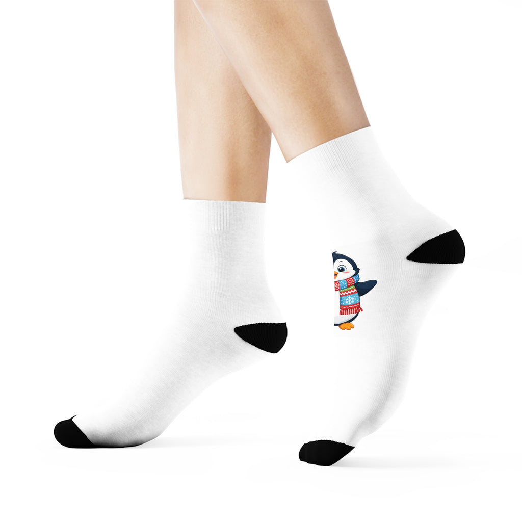 Waddle Penguin Kids Crew Socks — Nureli Kids