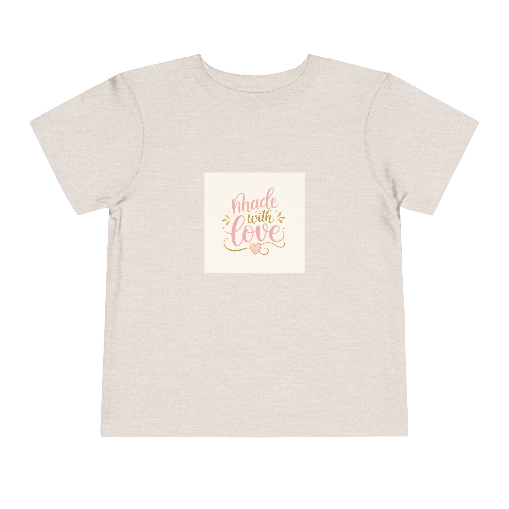 Made With Love Toddler T-Shirt - Nureli Kids