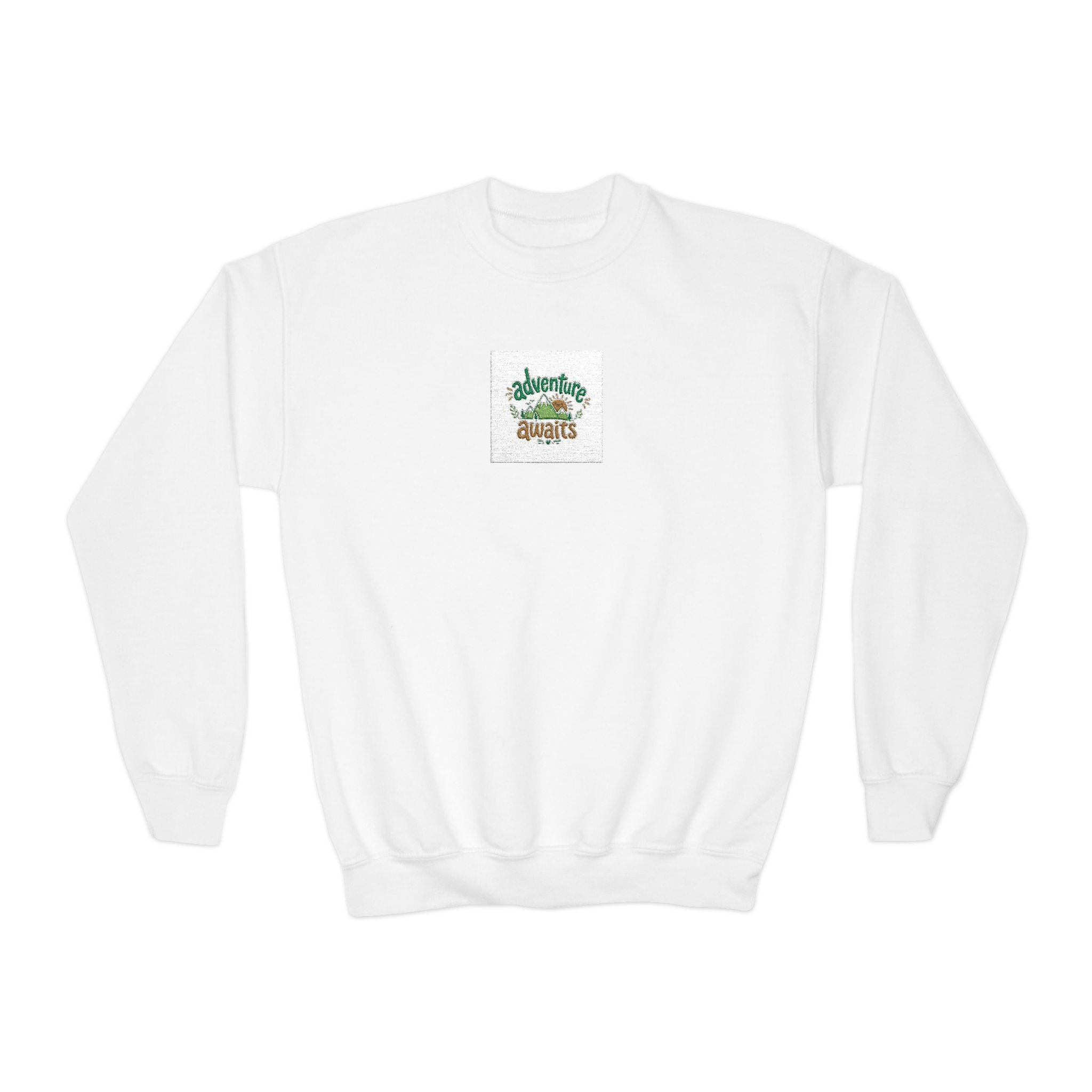 Adventure Awaits kids crewneck sweatshirt by Nureli Kids
