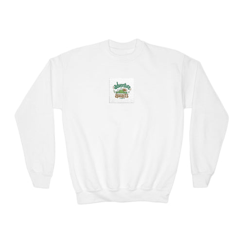 Adventure Awaits kids crewneck sweatshirt by Nureli Kids