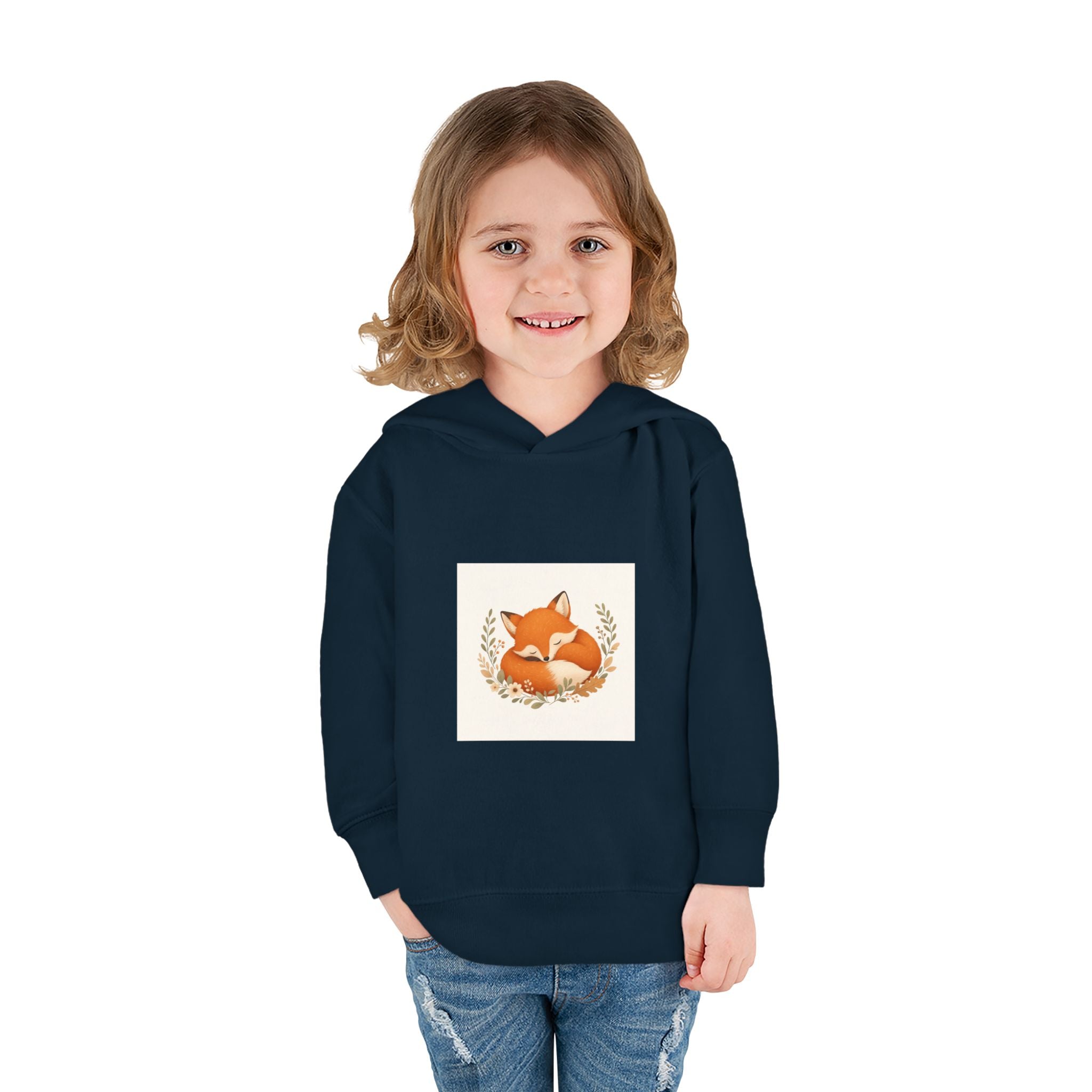 Clever Fox Toddler Hoodie — Nureli Kids