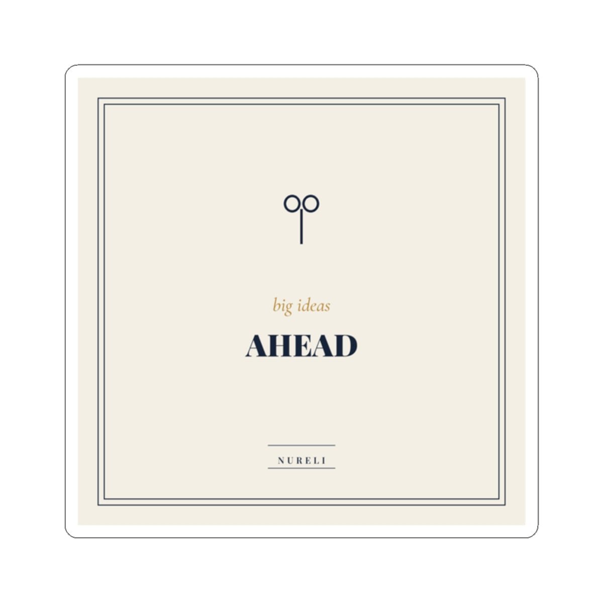 Big Ideas Ahead Kiss-Cut Stickers