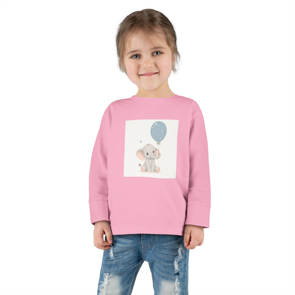 Little Elephant Toddler Long-Sleeve Tee — Nureli Kids