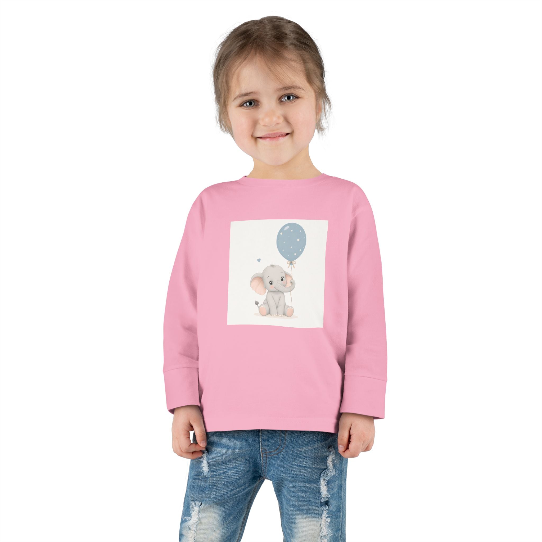 Little Elephant Toddler Long-Sleeve Tee — Nureli Kids