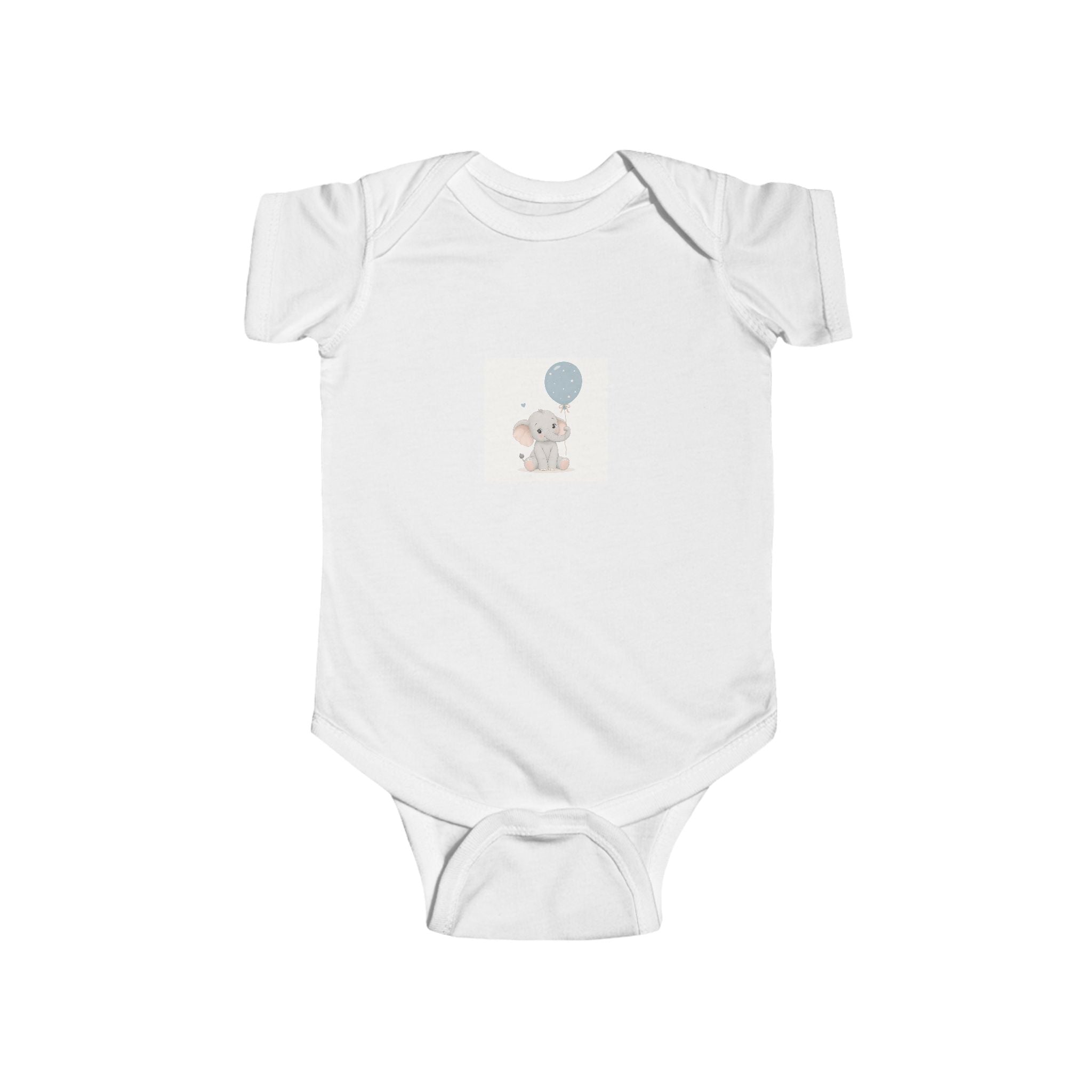 Little Elephant baby bodysuit onesie for newborns and infants by Nureli Kids