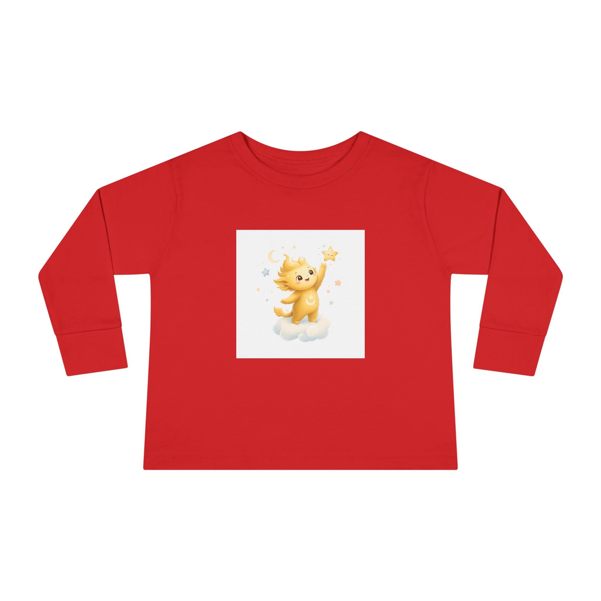 Lumi & Stars kids long-sleeve tee from the Nureli collection, view 8