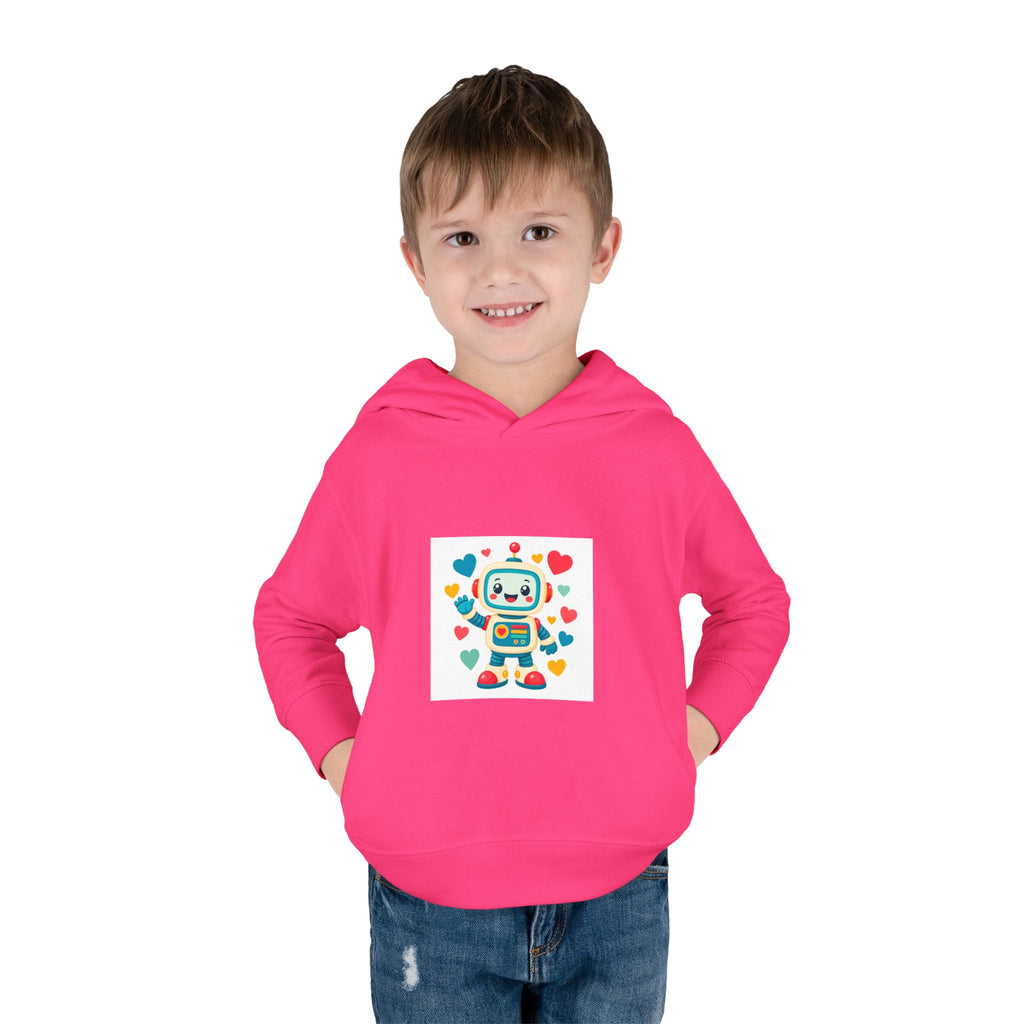 Beep Boop Robot Toddler Hoodie — Nureli Kids