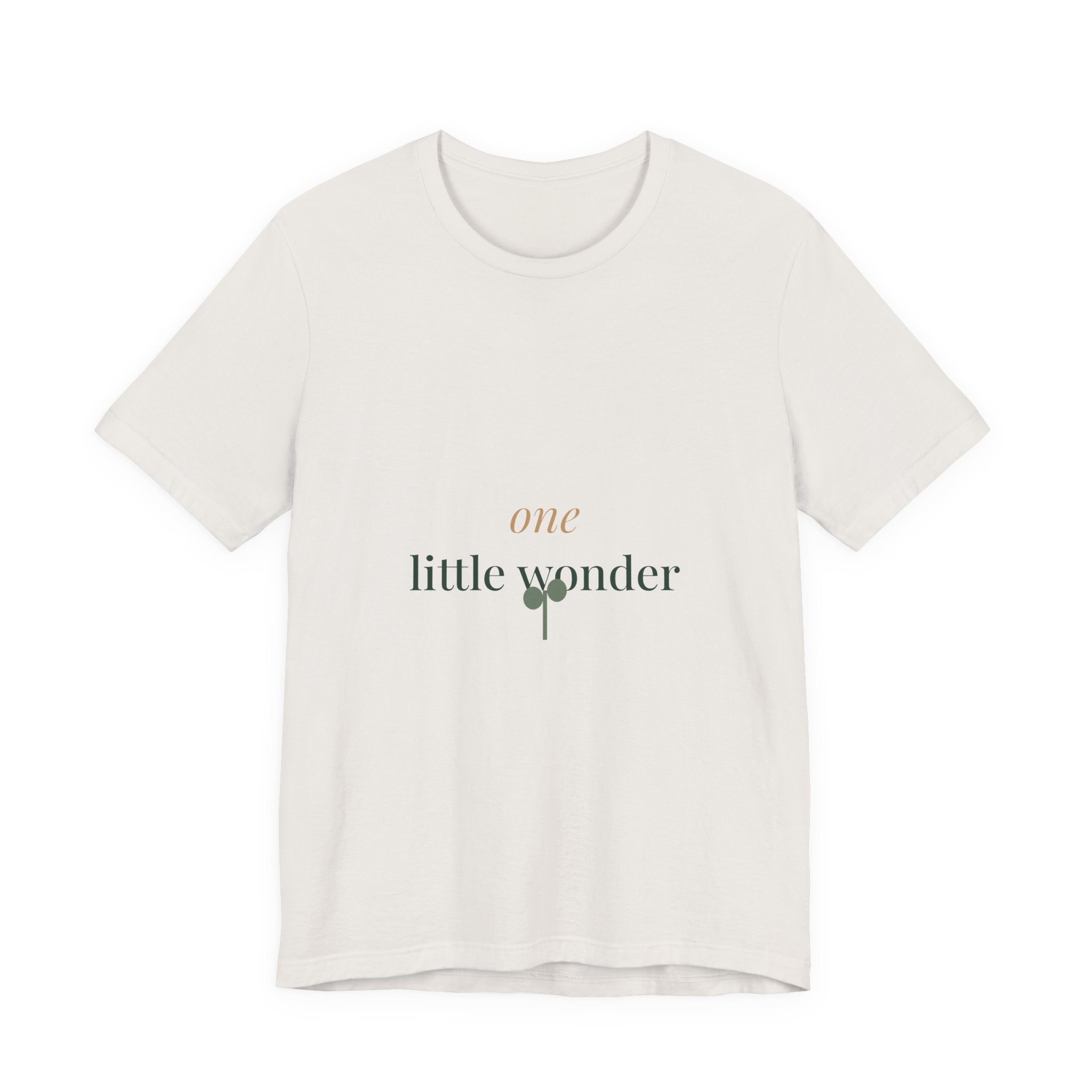 One little wonder soft cotton tee from the Nureli collection, view 5
