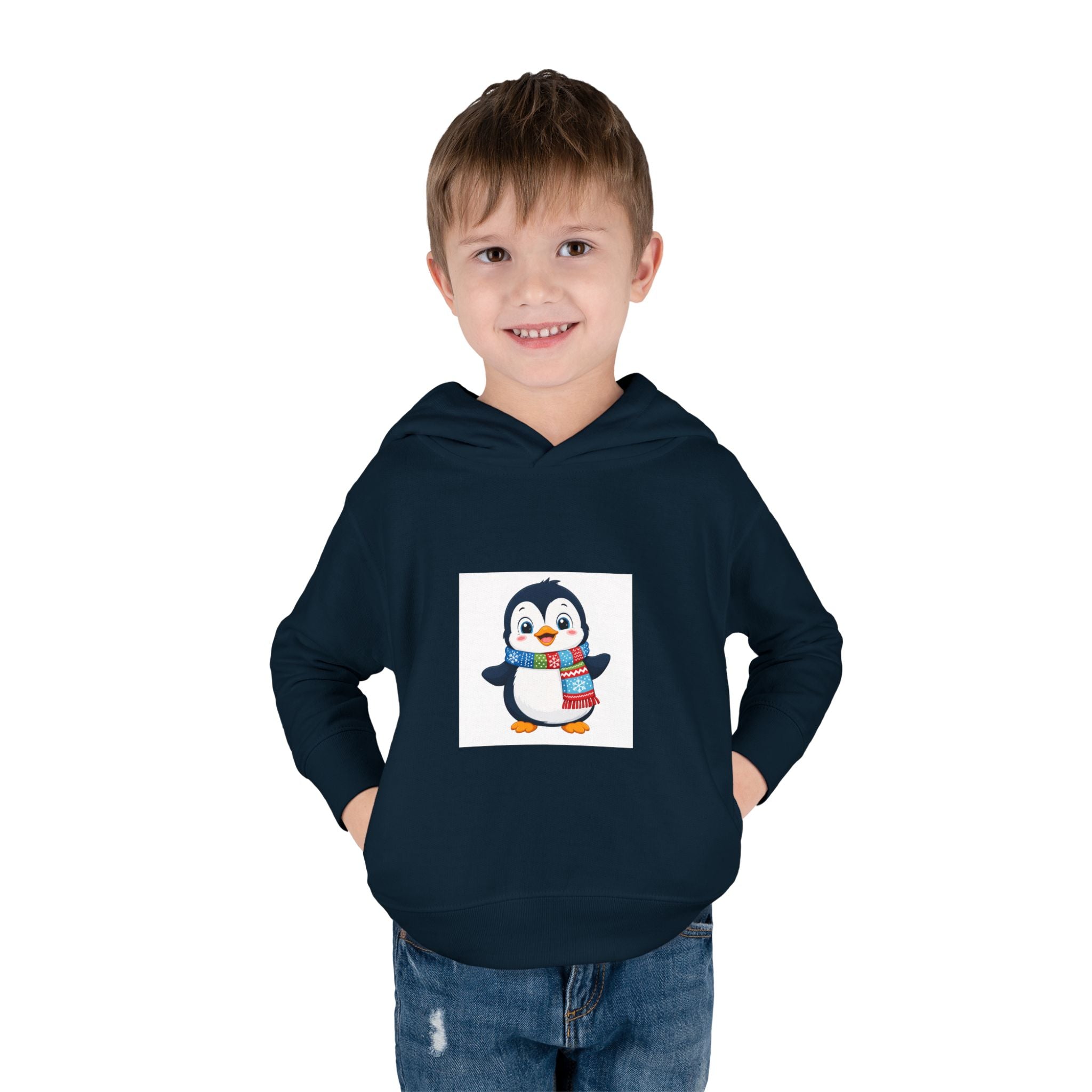 Waddle Penguin Toddler Hoodie — Nureli Kids