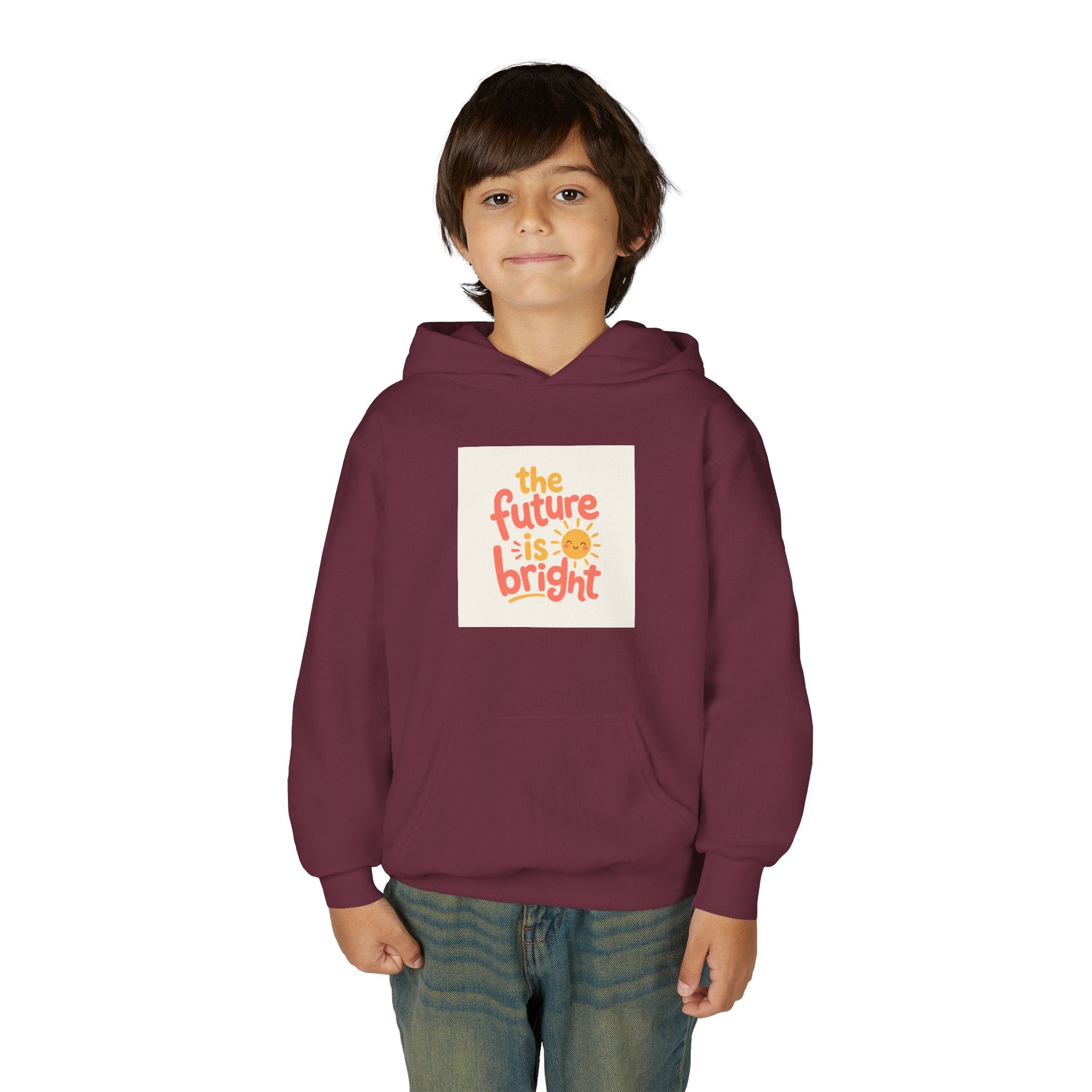 The Future Is Bright Kids Hoodie — Nureli Kids