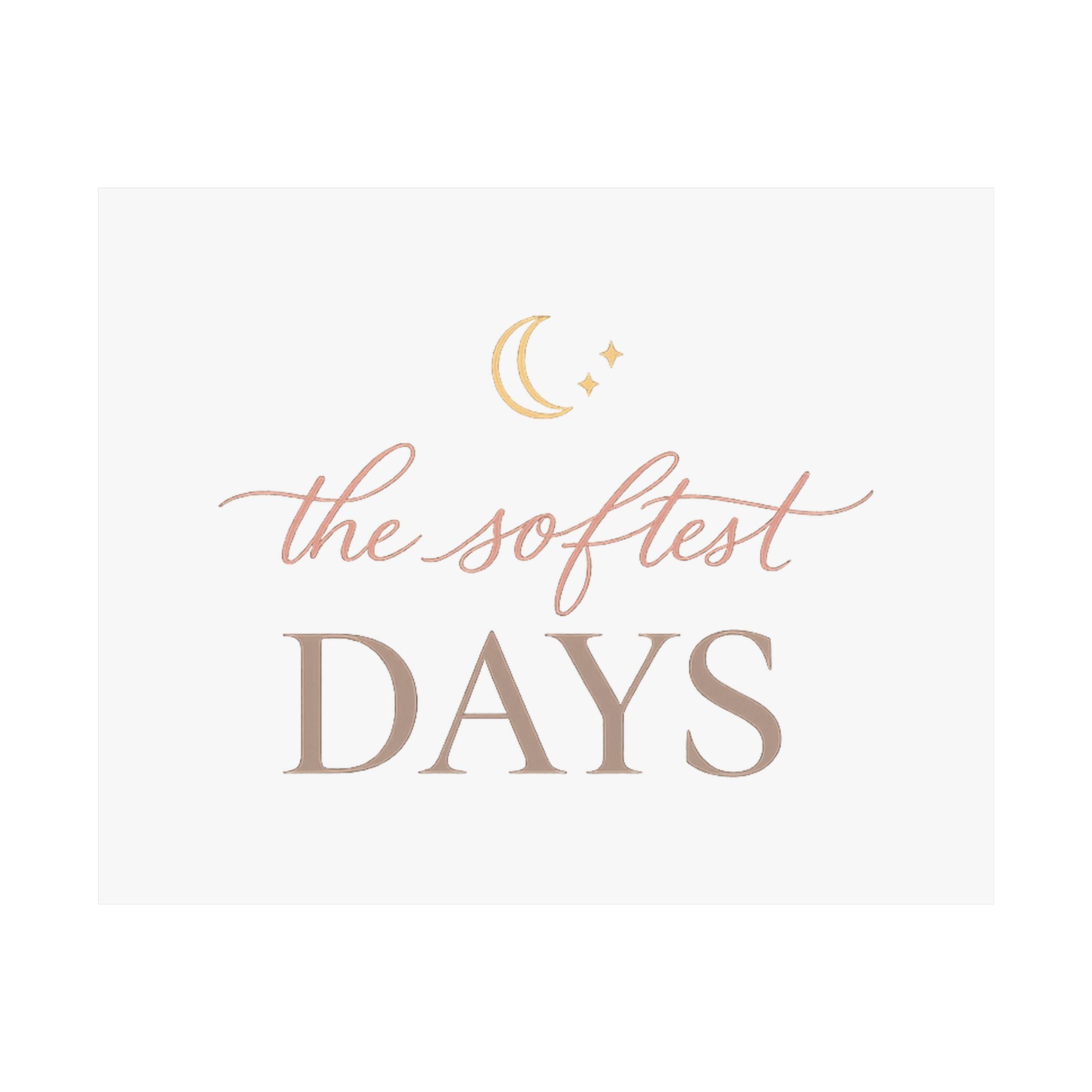 The Softest Days wall art print from the Nureli collection, view 2