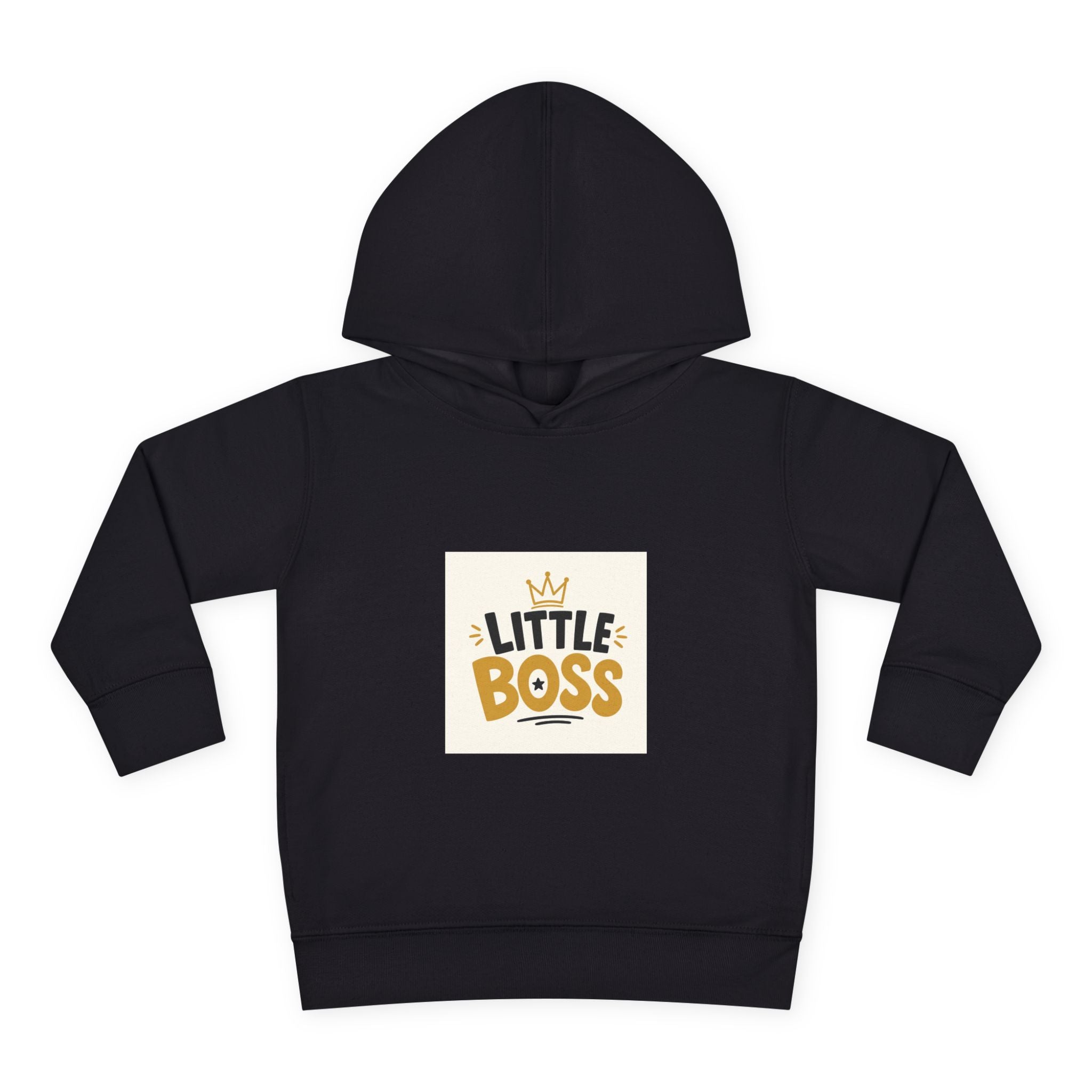 Little Boss Toddler Hoodie from the Nureli collection, view 9