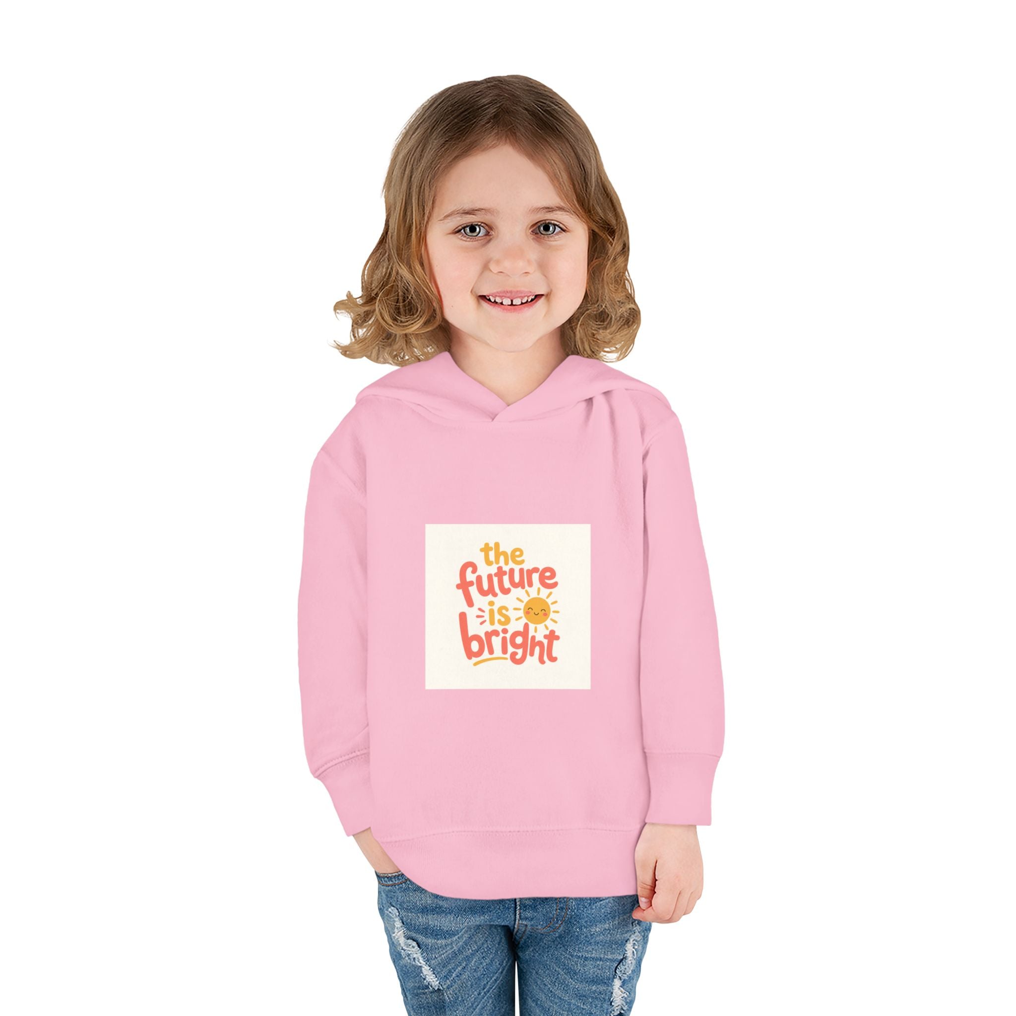 The Future Is Bright Toddler Hoodie — Nureli Kids