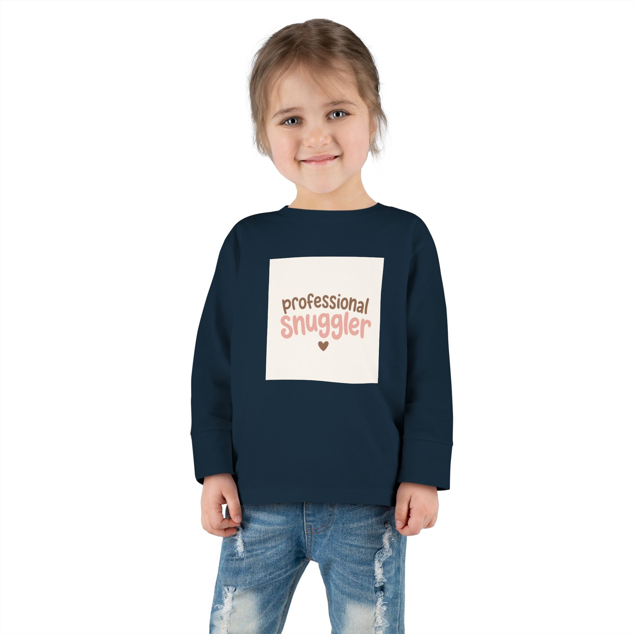 Professional Snuggler Toddler Long-Sleeve Tee - Nureli Kids