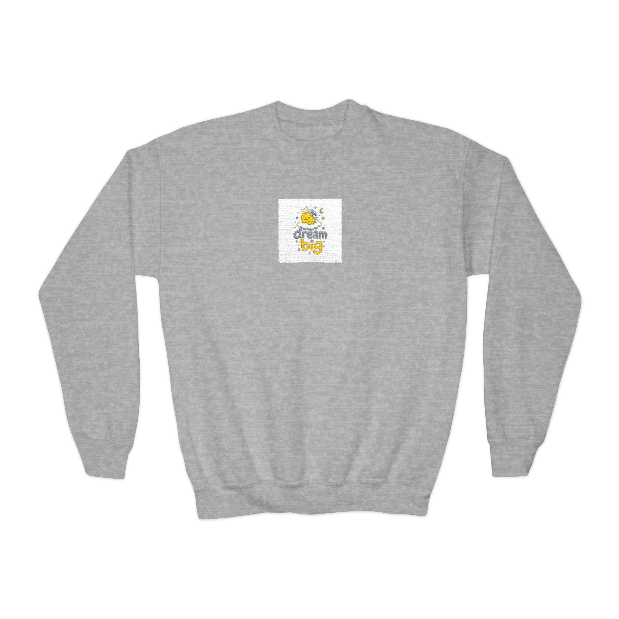 Dream Big kids crew sweatshirt from the Nureli collection, view 3