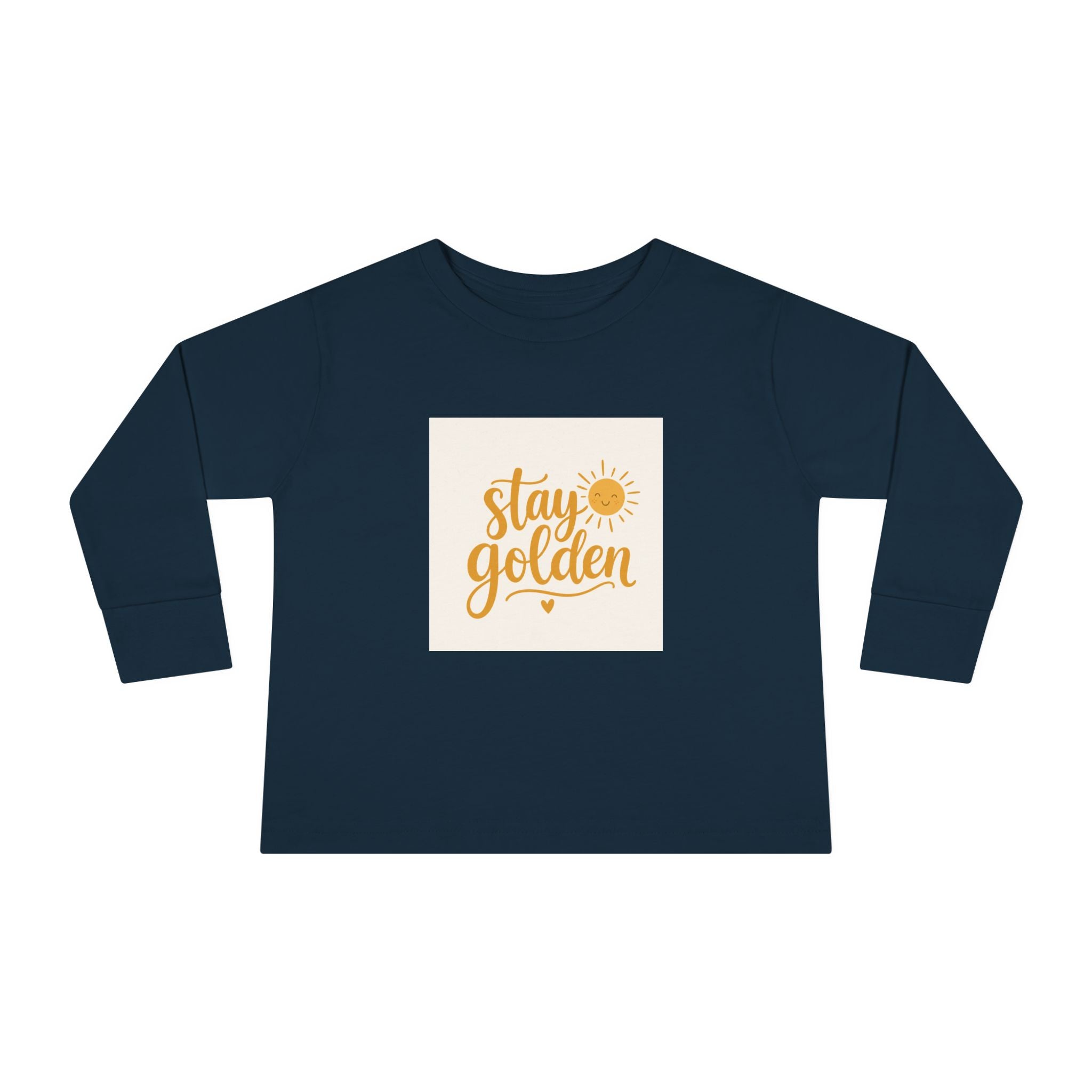 Stay Golden kids long-sleeve tee from the Nureli collection, view 6