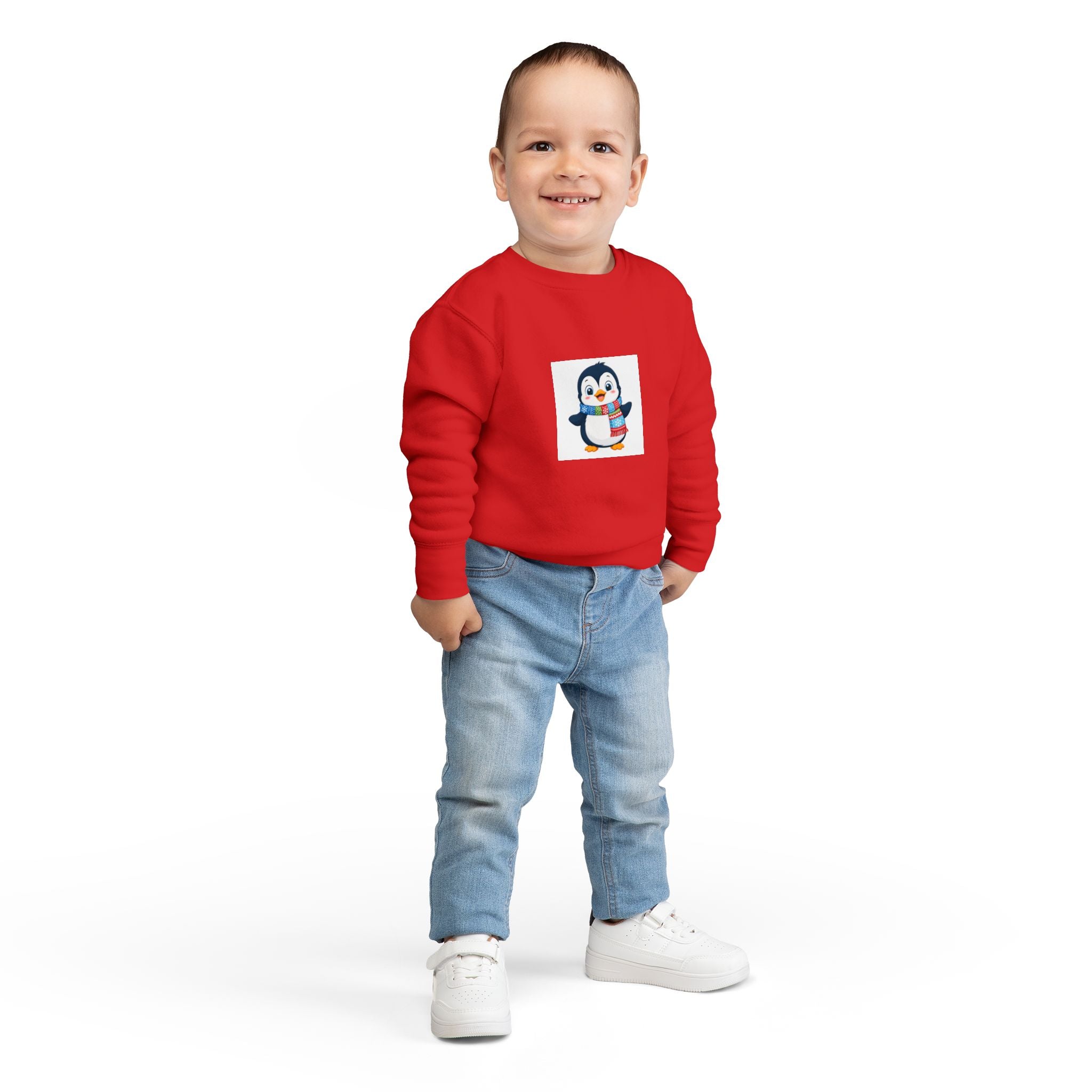Waddle Penguin Toddler Sweatshirt — Nureli Kids