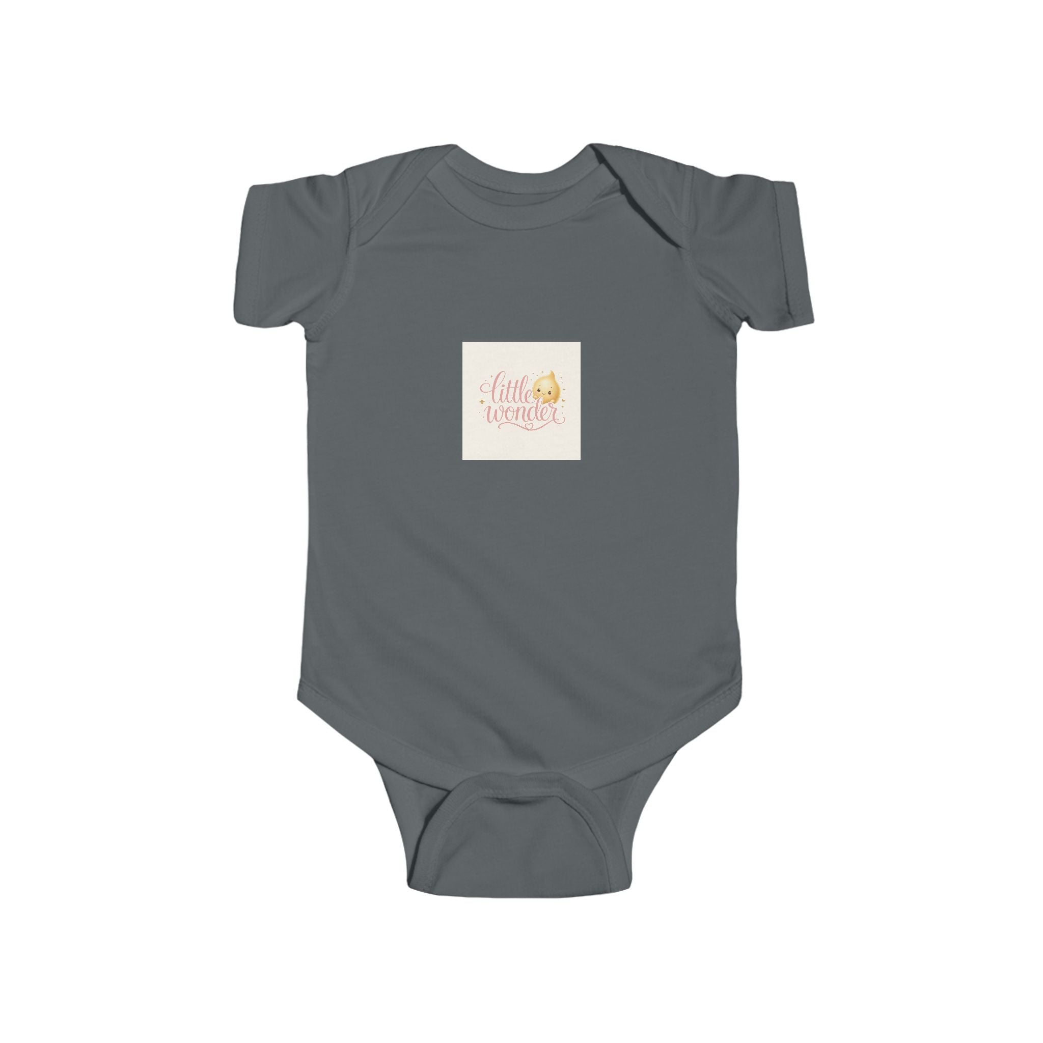Little Wonder soft baby bodysuit from the Nureli collection, view 7