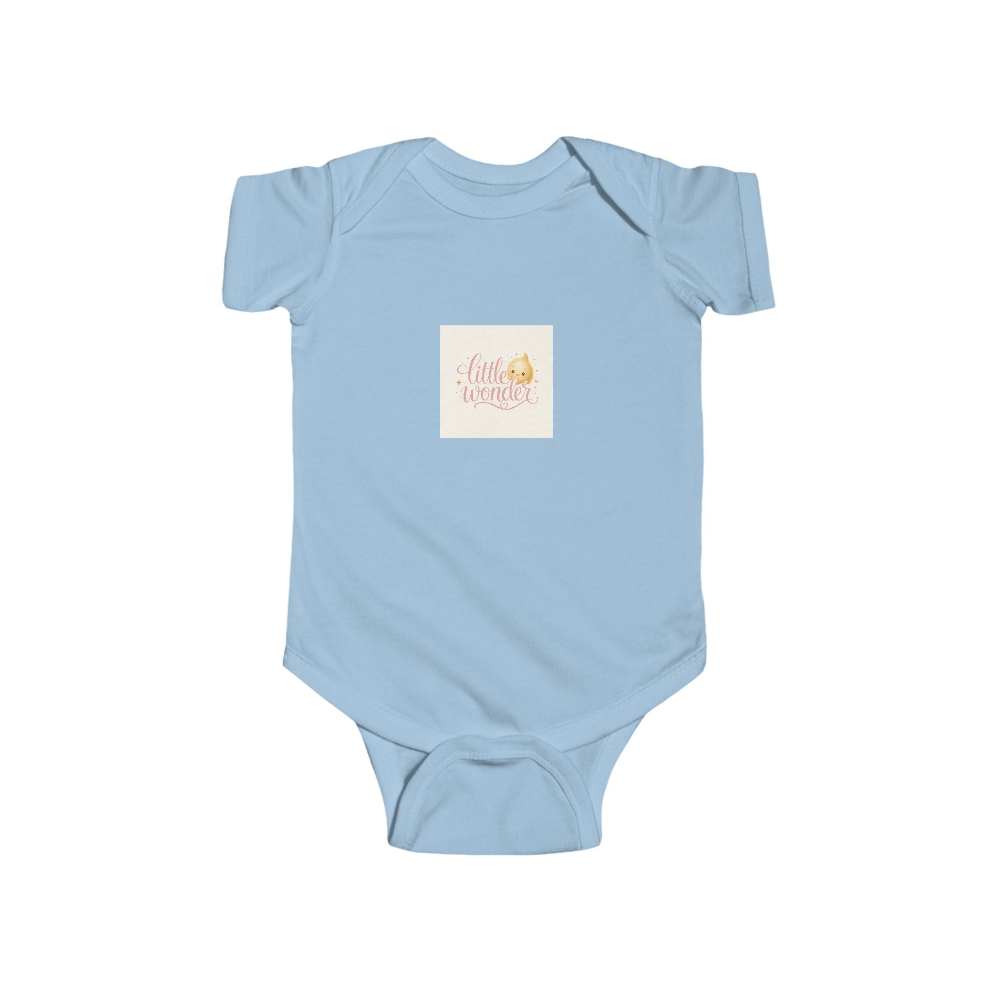 Little Wonder soft baby bodysuit from the Nureli collection, view 5