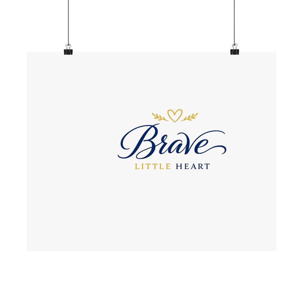 Brave Little Heart Art Print