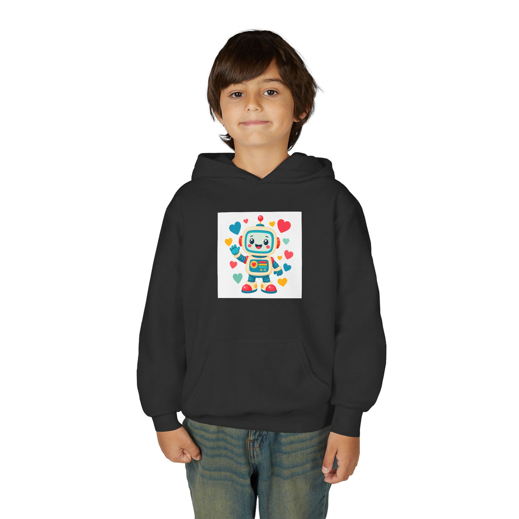 Beep Boop Robot Kids Hoodie — Nureli Kids