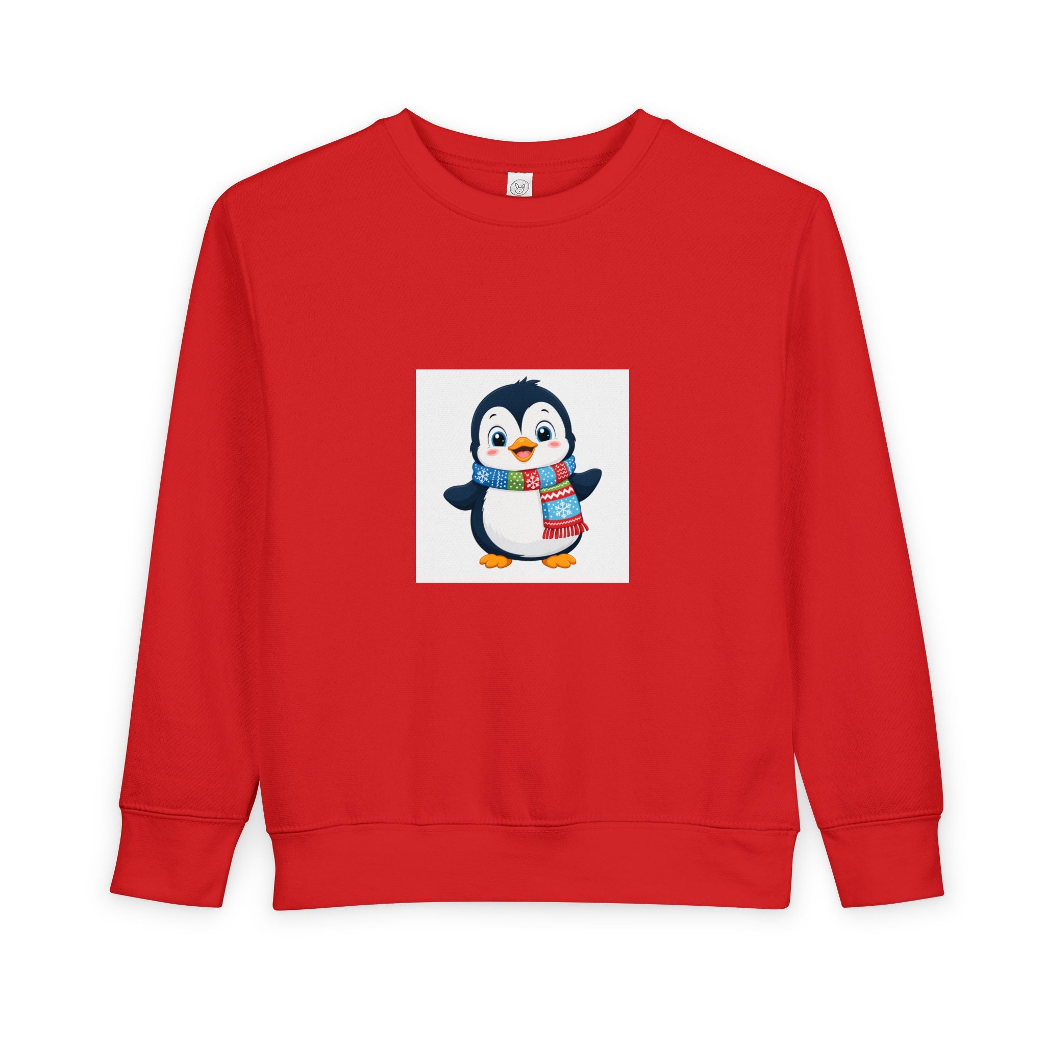 Waddle Penguin soft toddler tee from the Nureli collection, view 8