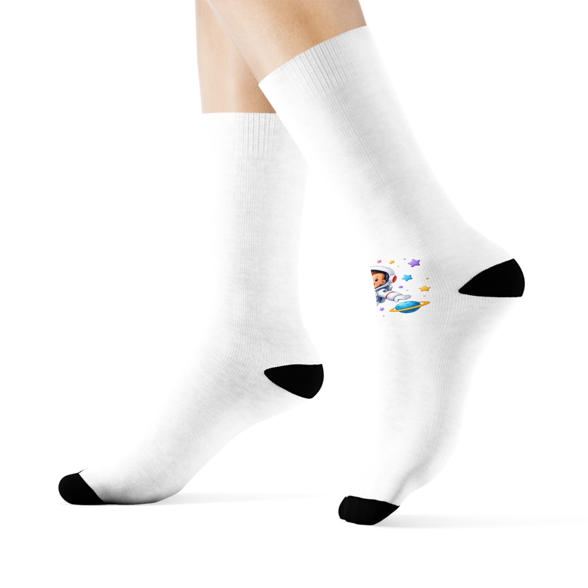 Little Astronaut Kids Crew Socks — Nureli Kids