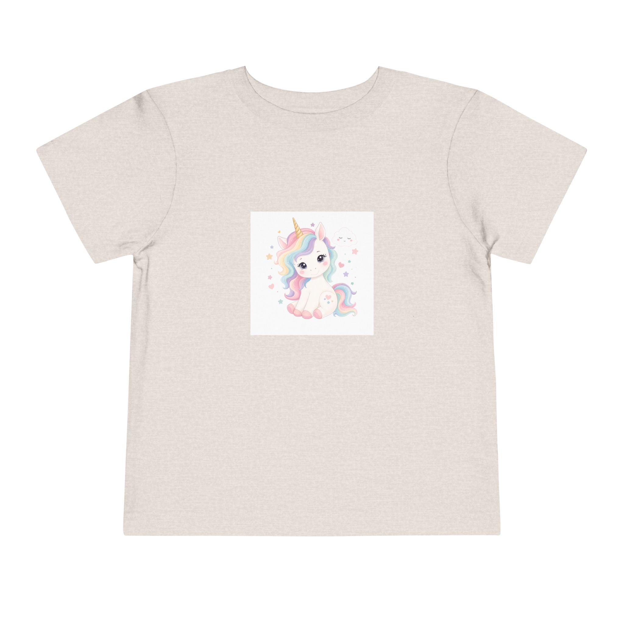 Dreamy Unicorn soft toddler tee from the Nureli collection, view 5